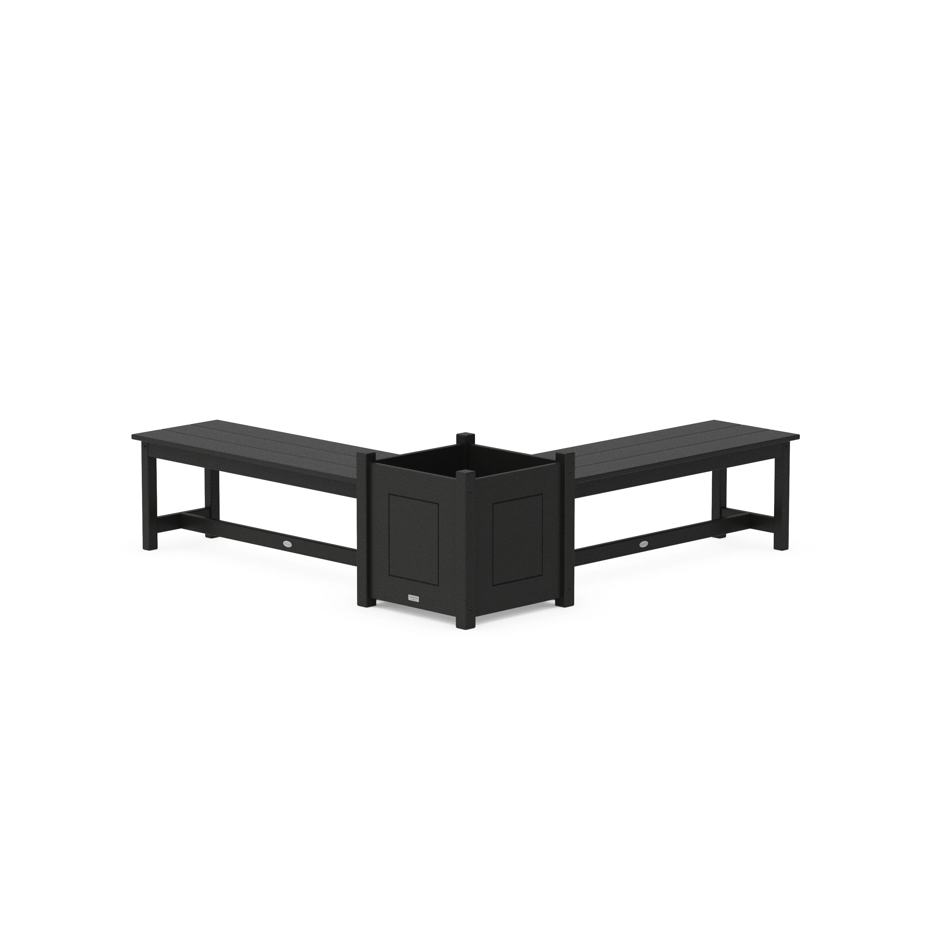 48" Country Living L- Shaped Planter Bench Set- Large - Image 6