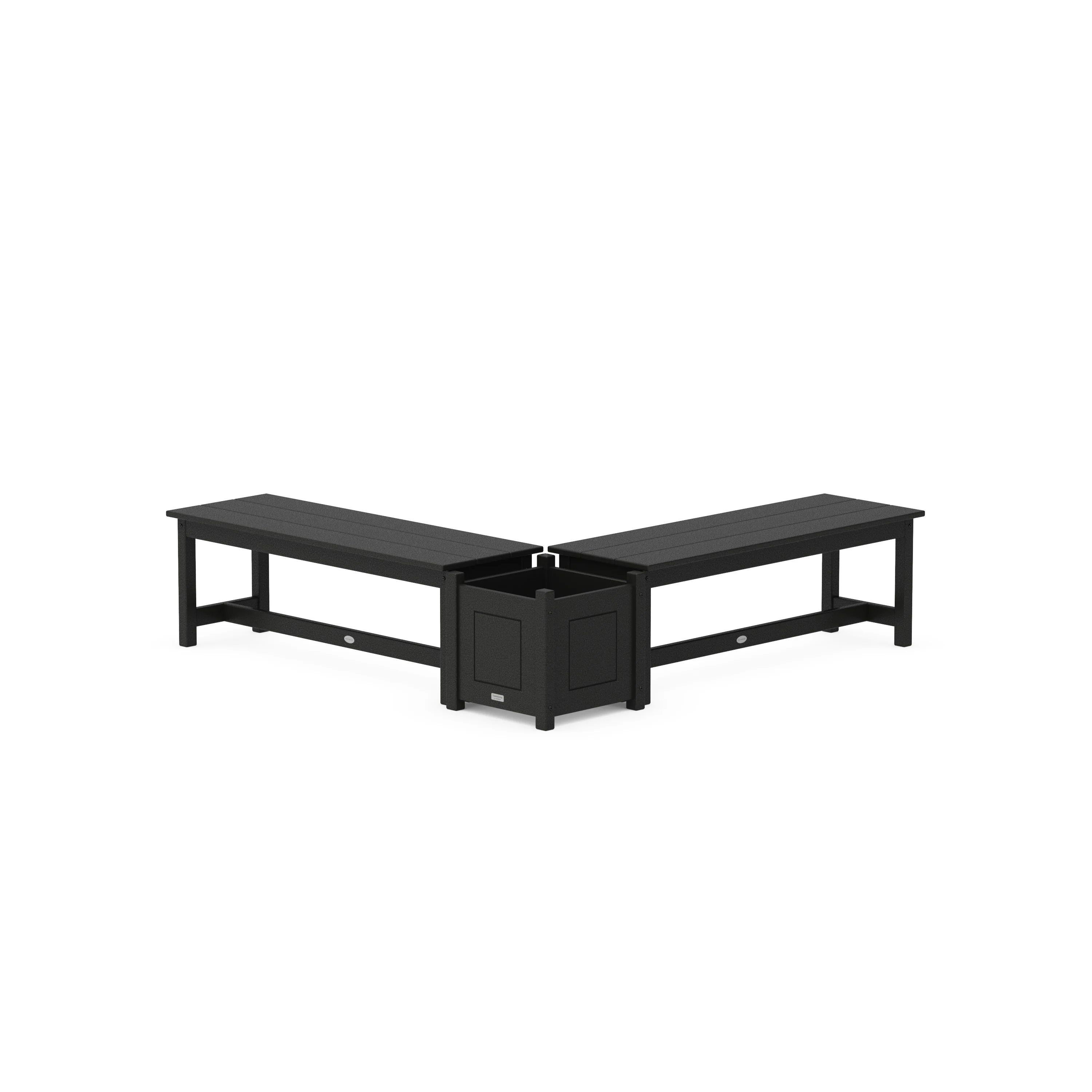 48" Country Living L- Shaped Planter Bench Set - Image 5