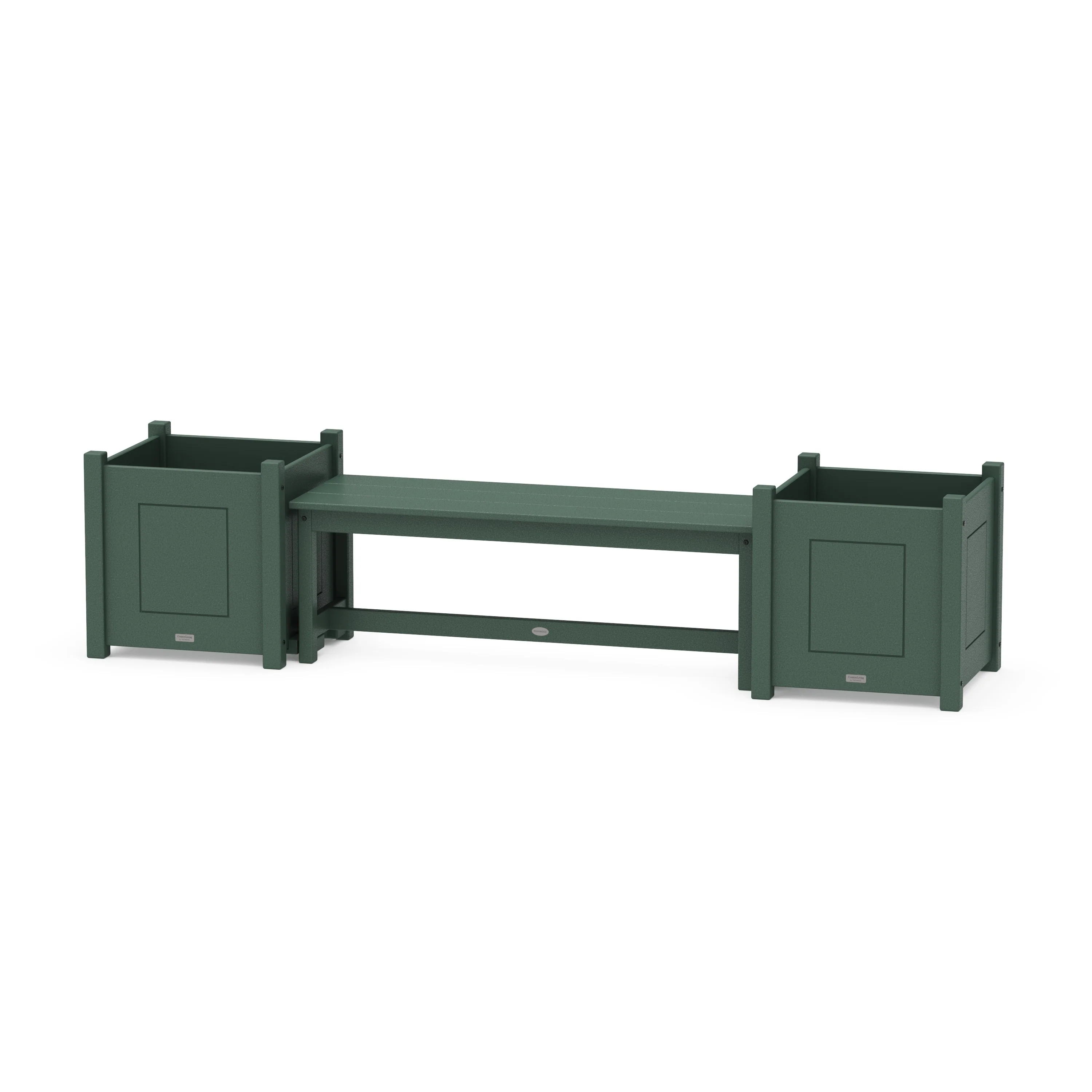 48" Country Living Straight Planter Bench Set - Large - Image 6