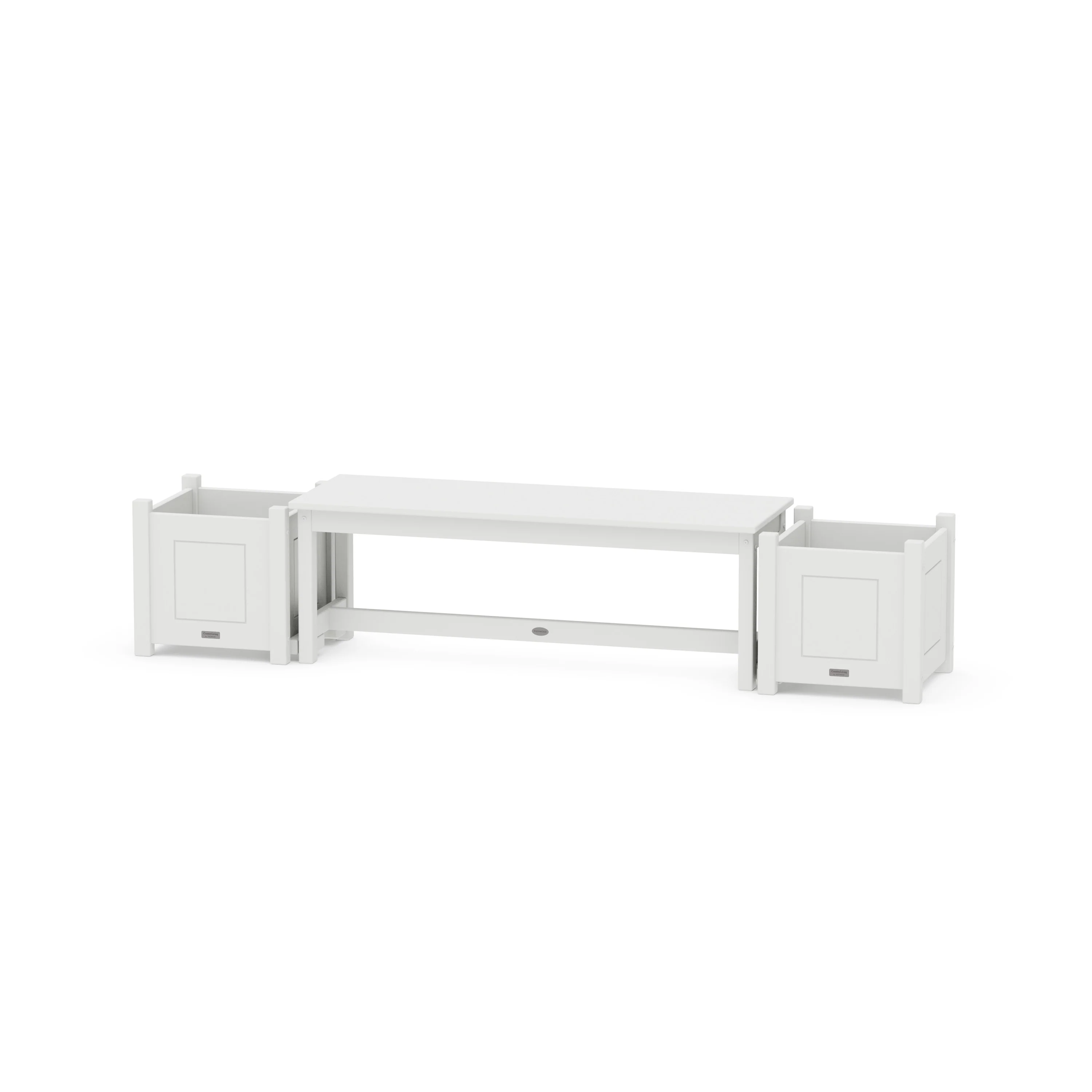48" Country Living Straight Planter Bench Set - Image 3