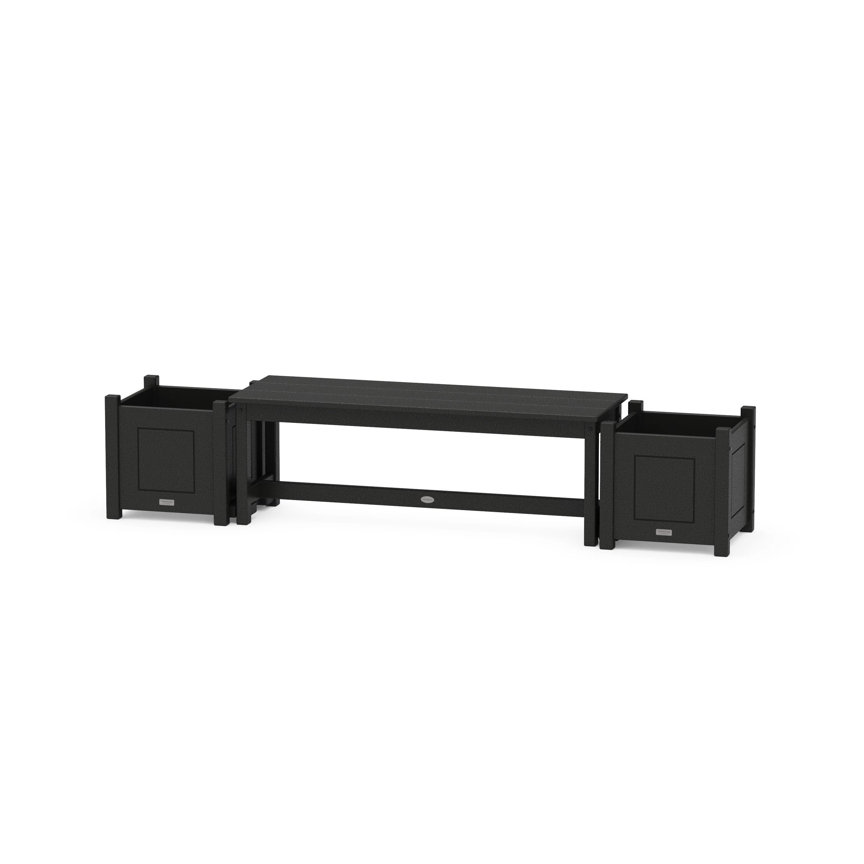 48" Country Living Straight Planter Bench Set - Image 4