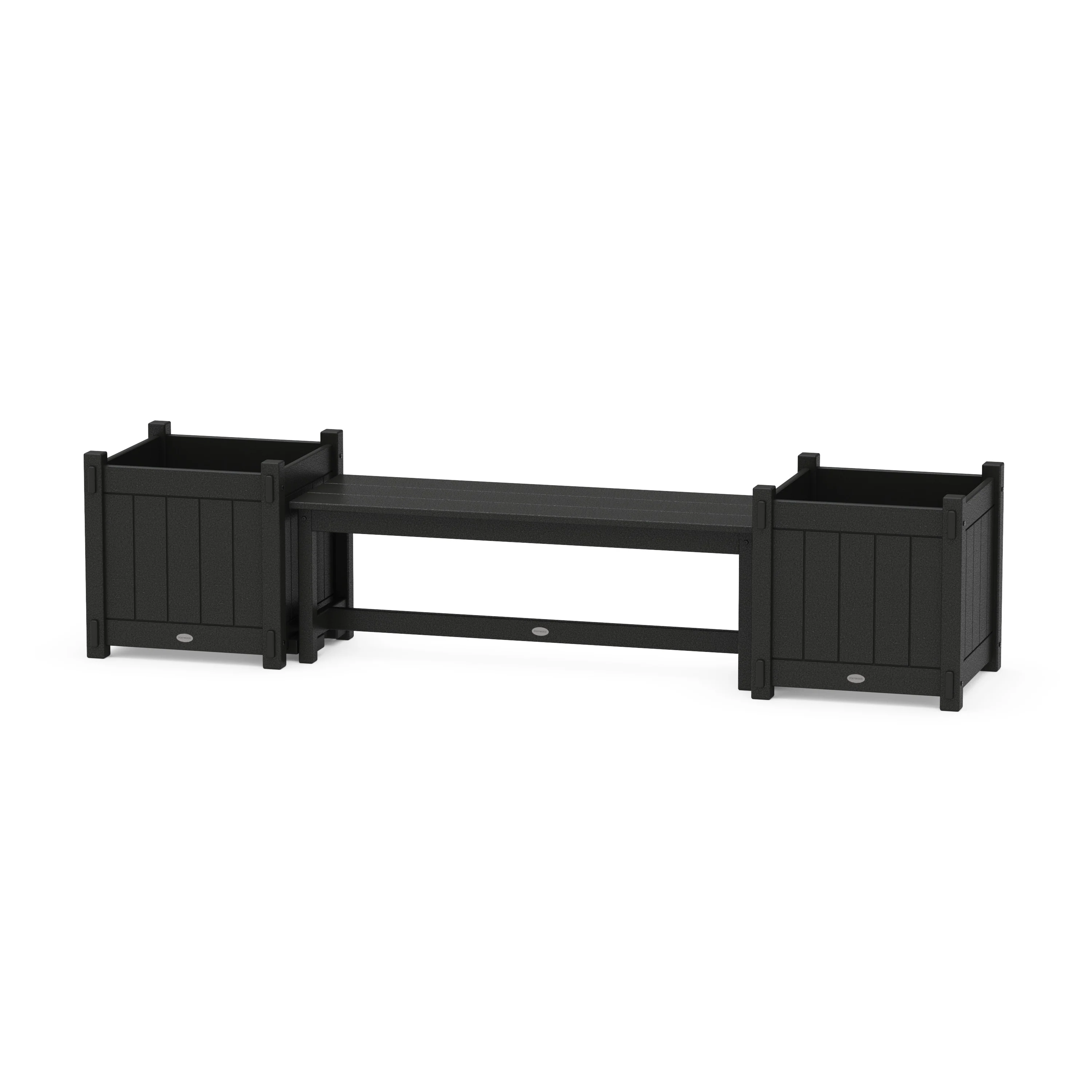 48" Vineyard Straight Planter Bench Set - Large - Image 2