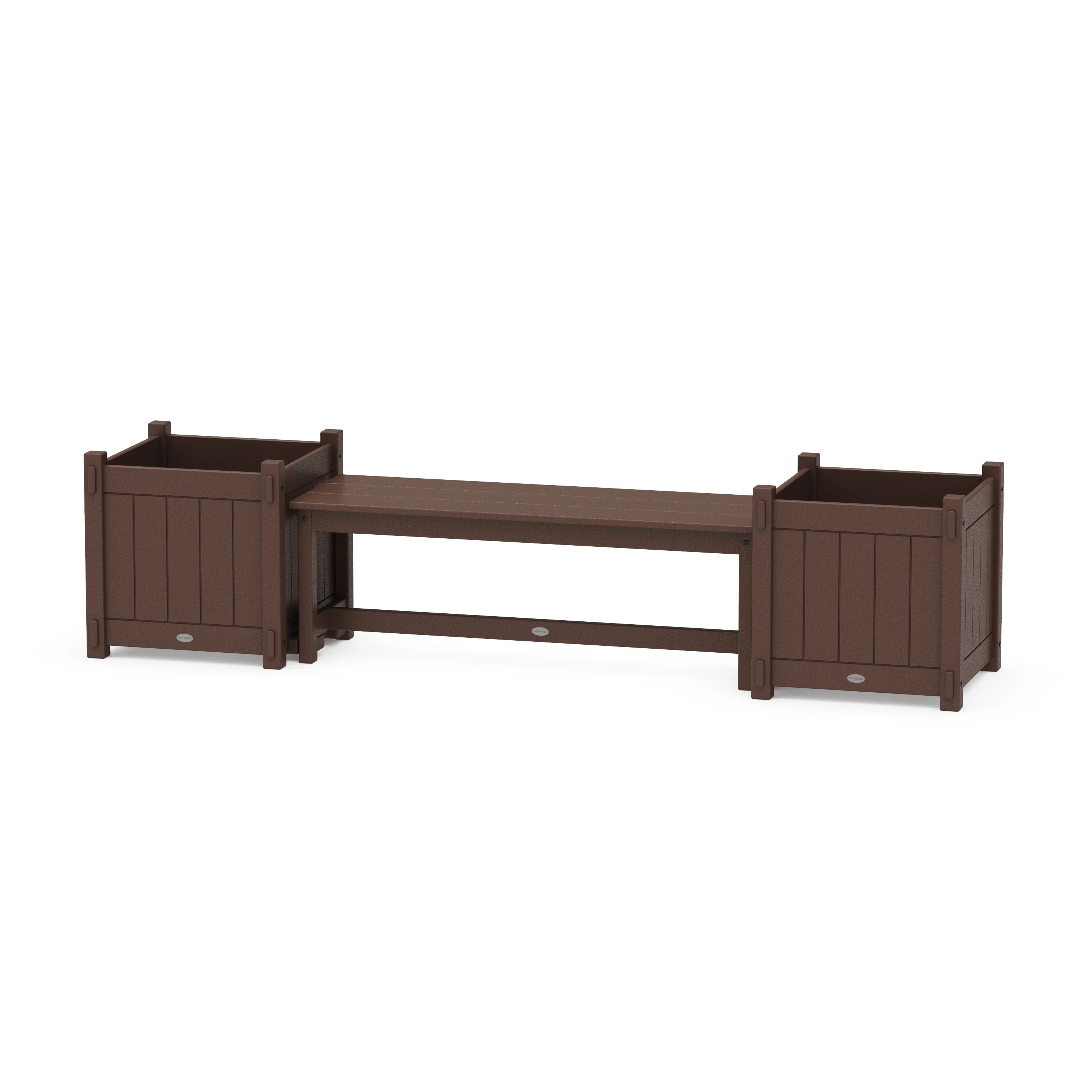 48" Vineyard Straight Planter Bench Set - Large - Image 6