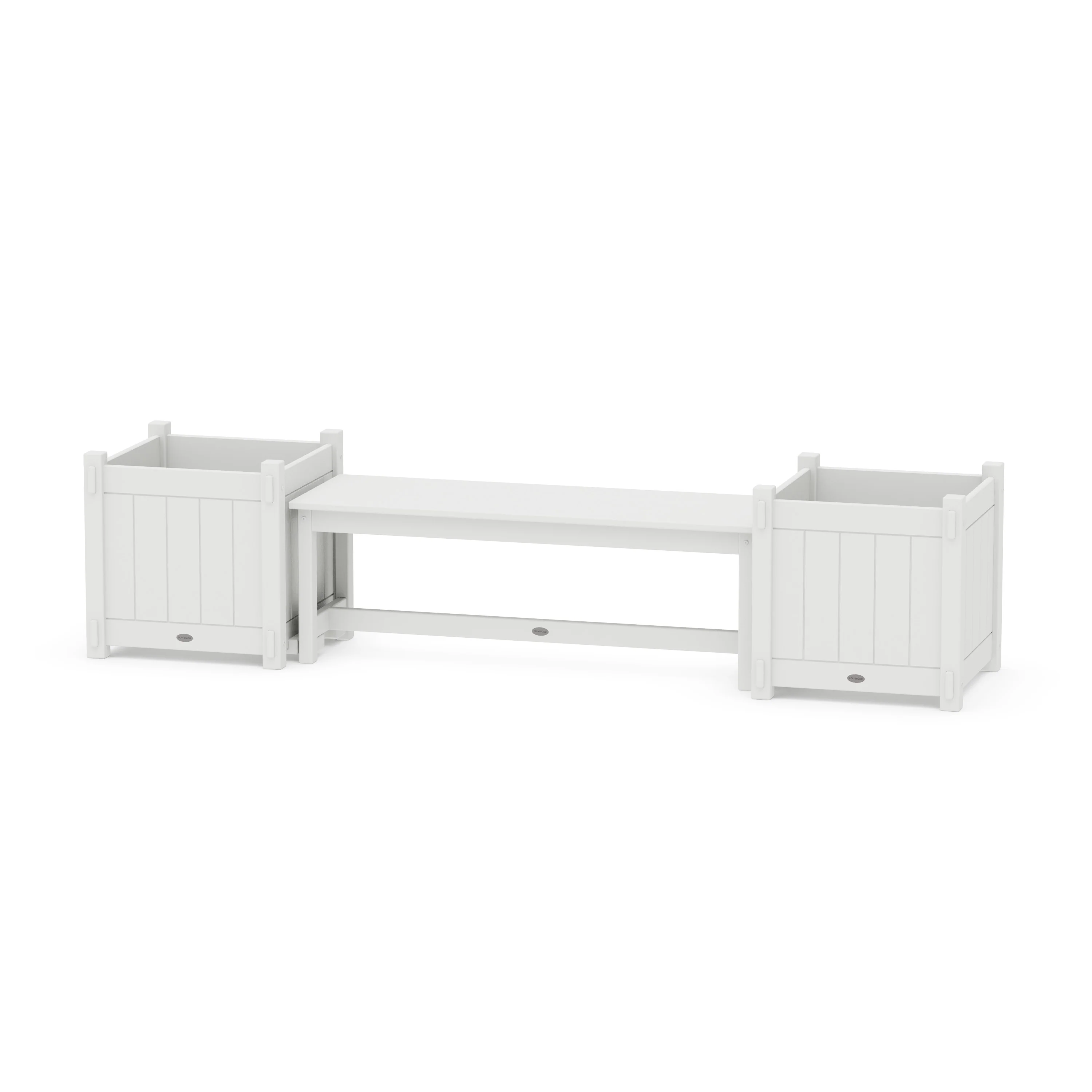 48" Vineyard Straight Planter Bench Set - Large - Image 7
