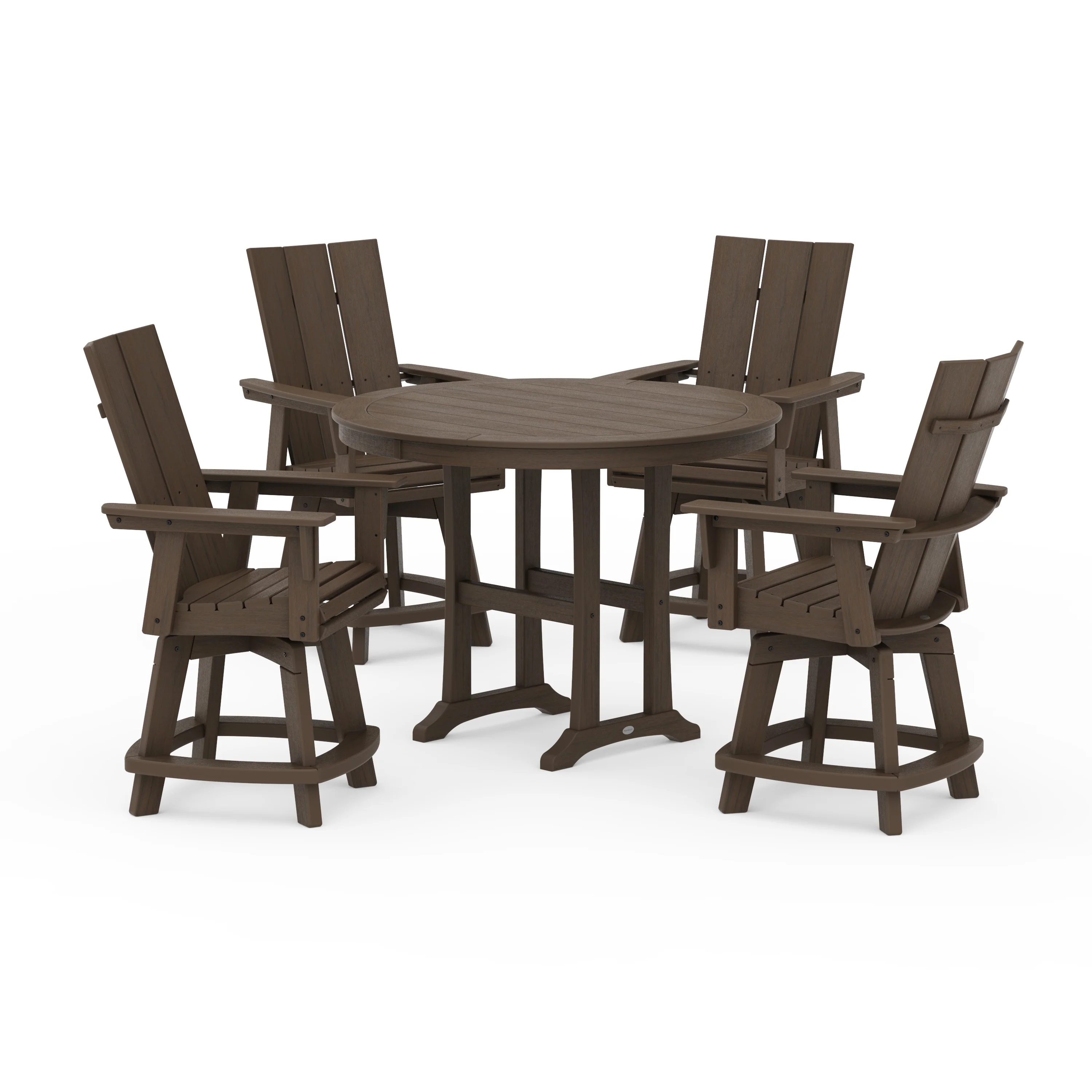 5-Piece Modern Swivel Counter Set - Image 10