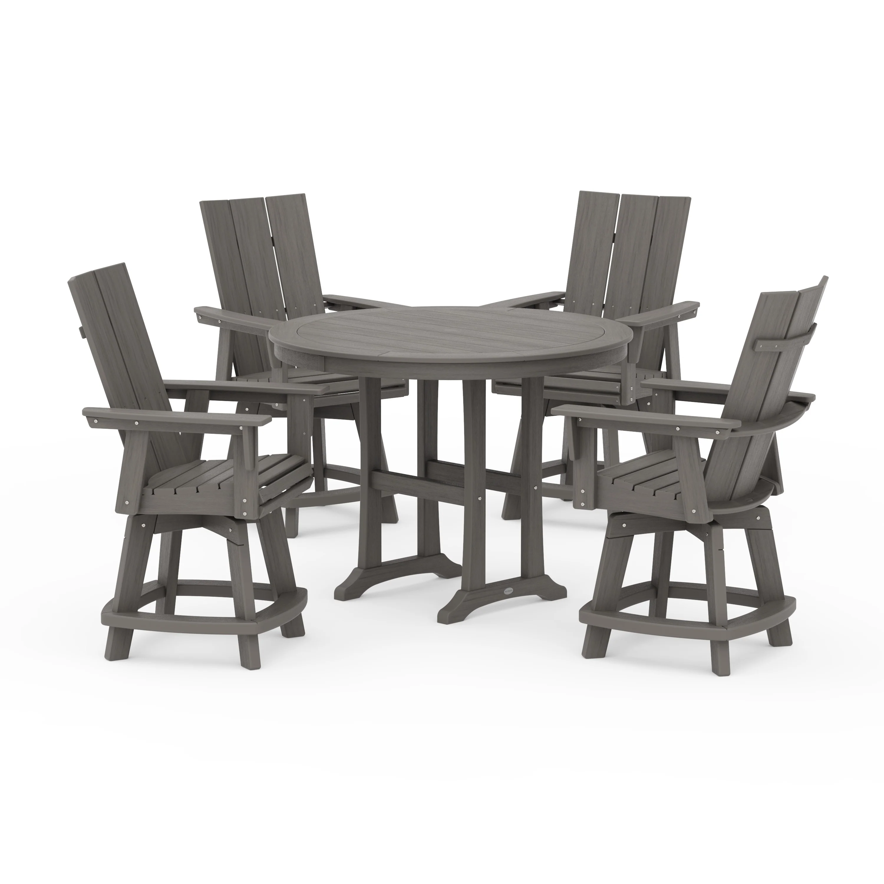 5-Piece Modern Swivel Counter Set - Image 11