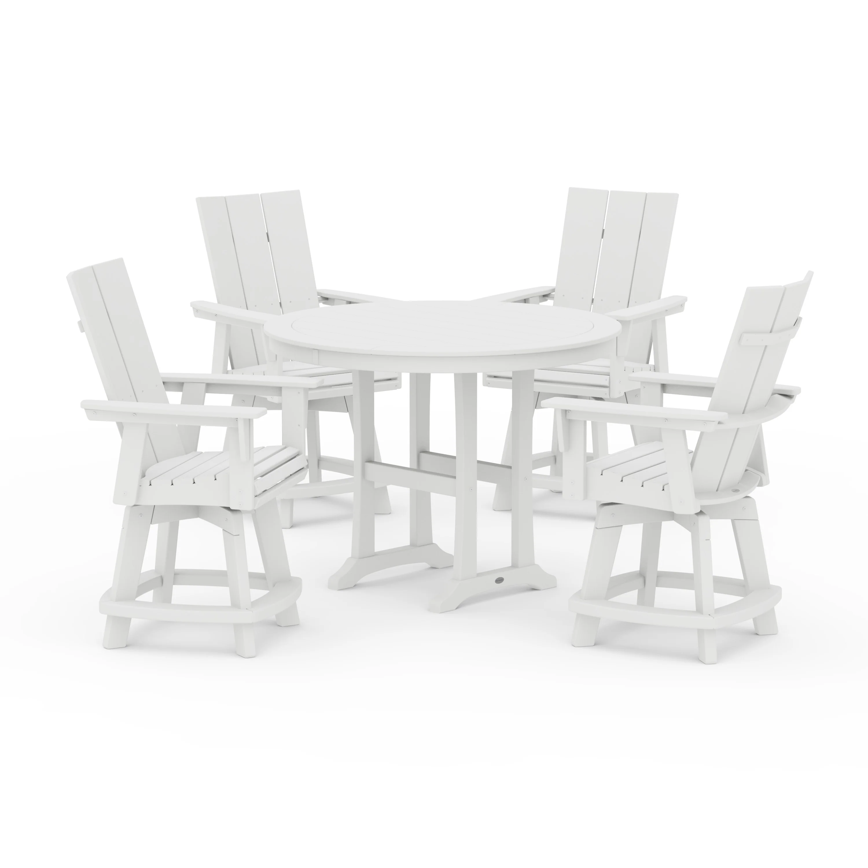 5-Piece Modern Swivel Counter Set - Image 6