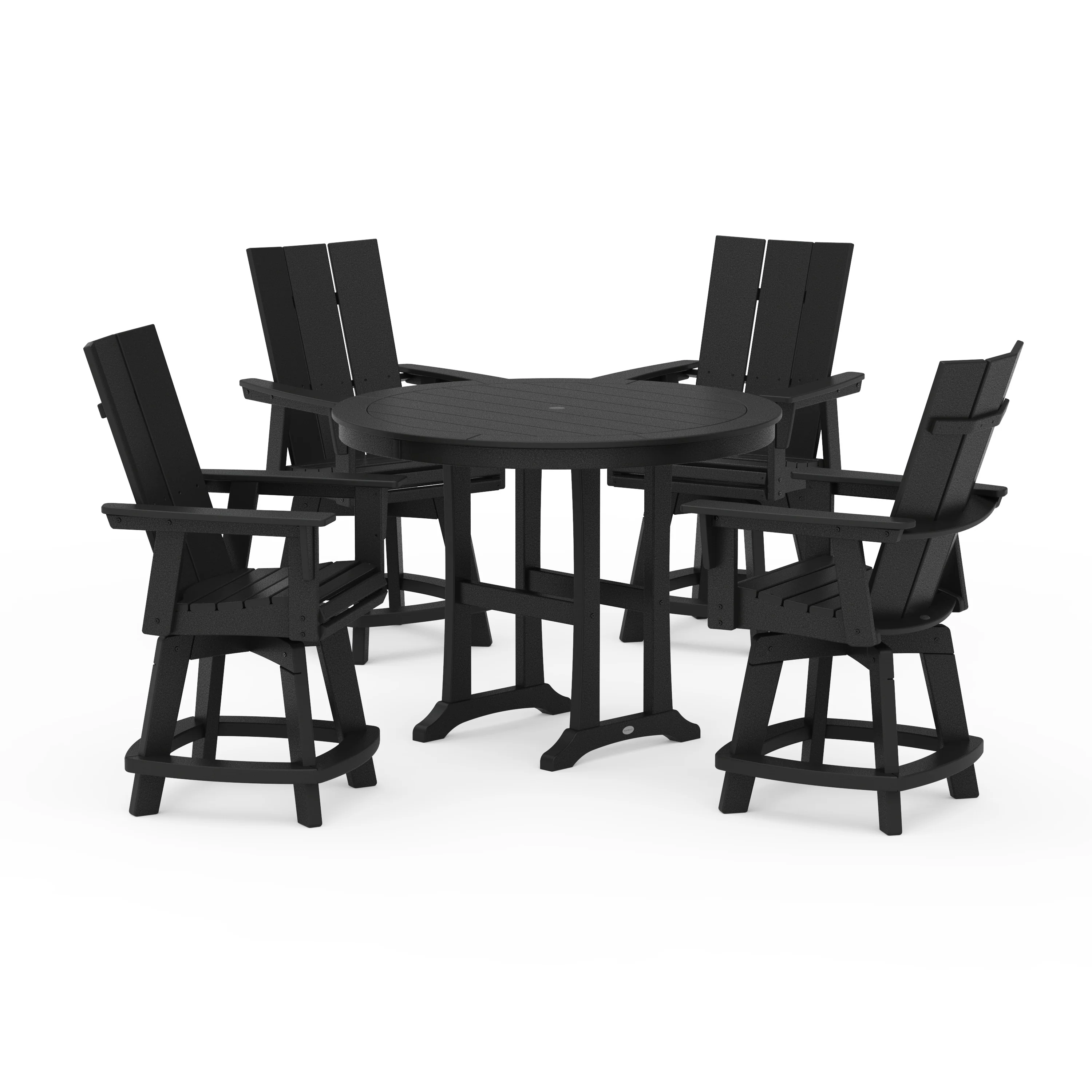 5-Piece Modern Swivel Counter Set - Image 7