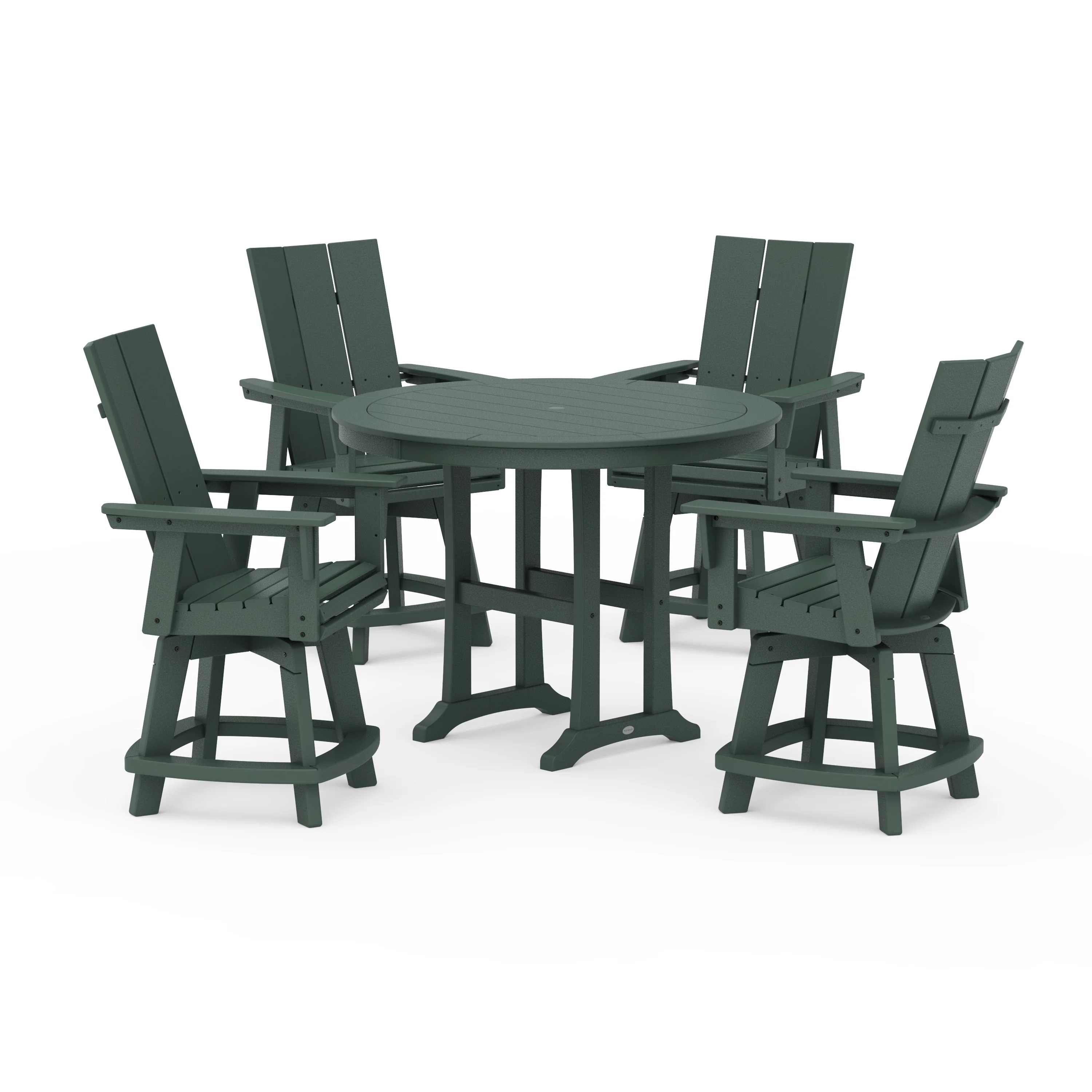 5-Piece Modern Swivel Counter Set - Image 8