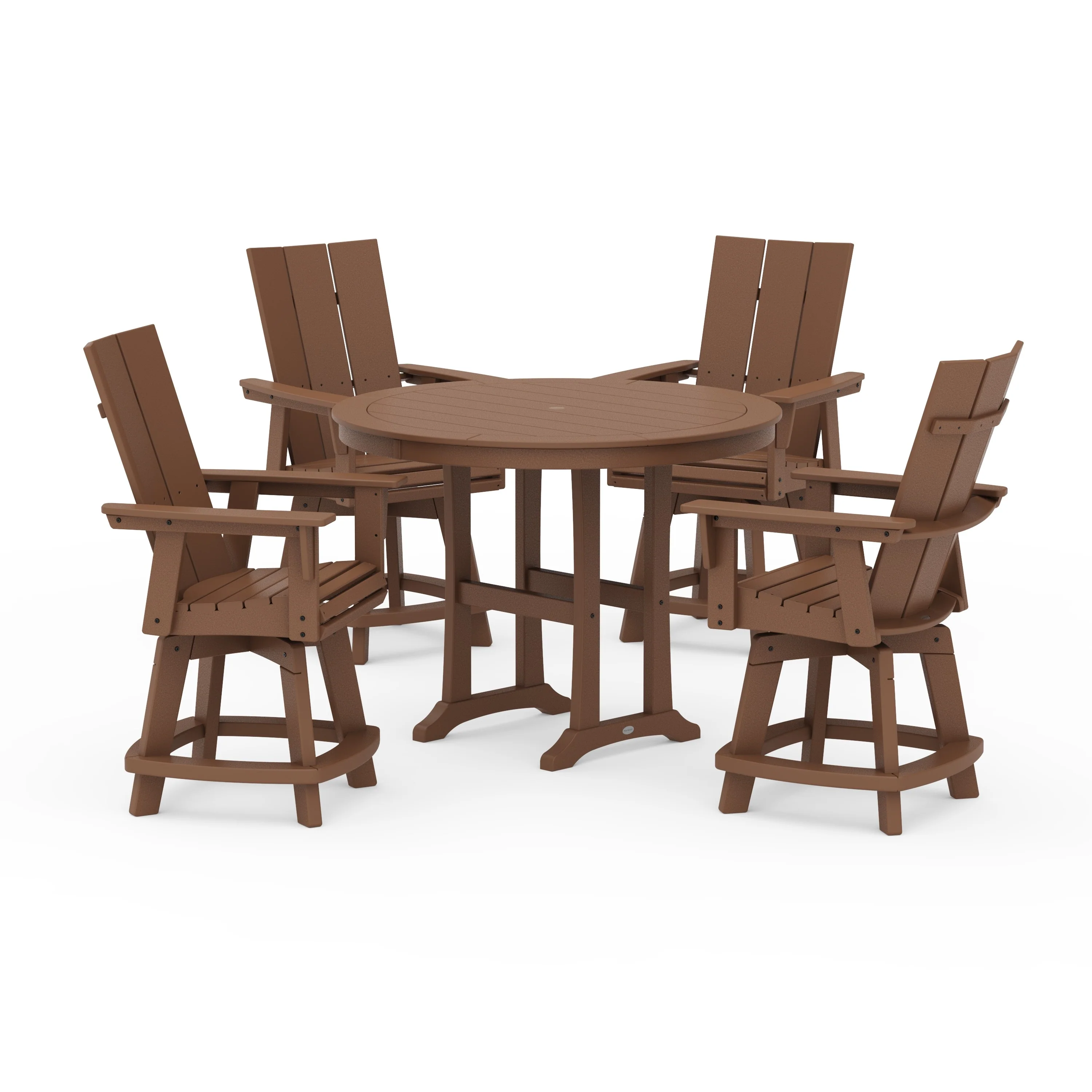 5-Piece Modern Swivel Counter Set - Image 9
