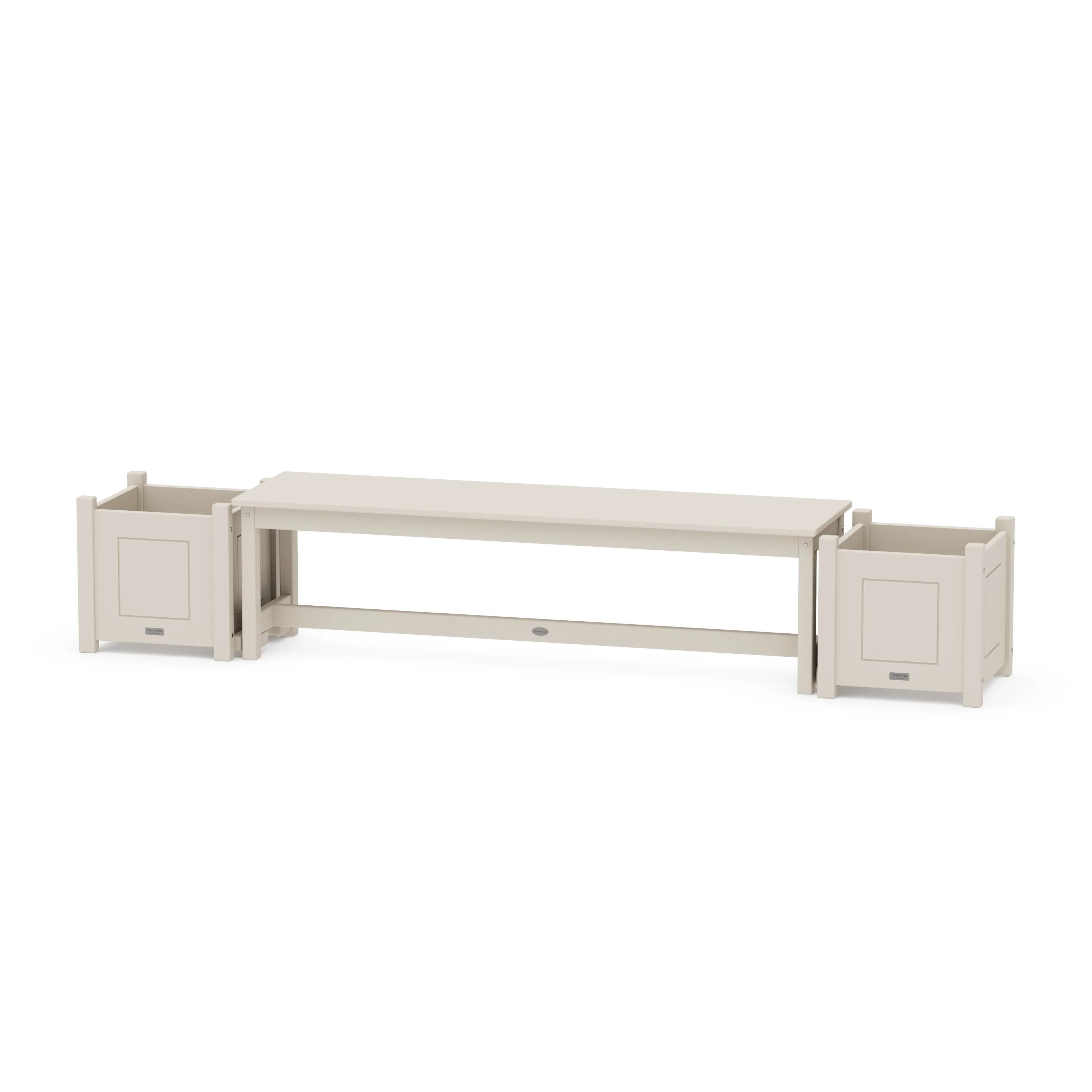 60" Country Living Straight Planter Bench Set - Image 7