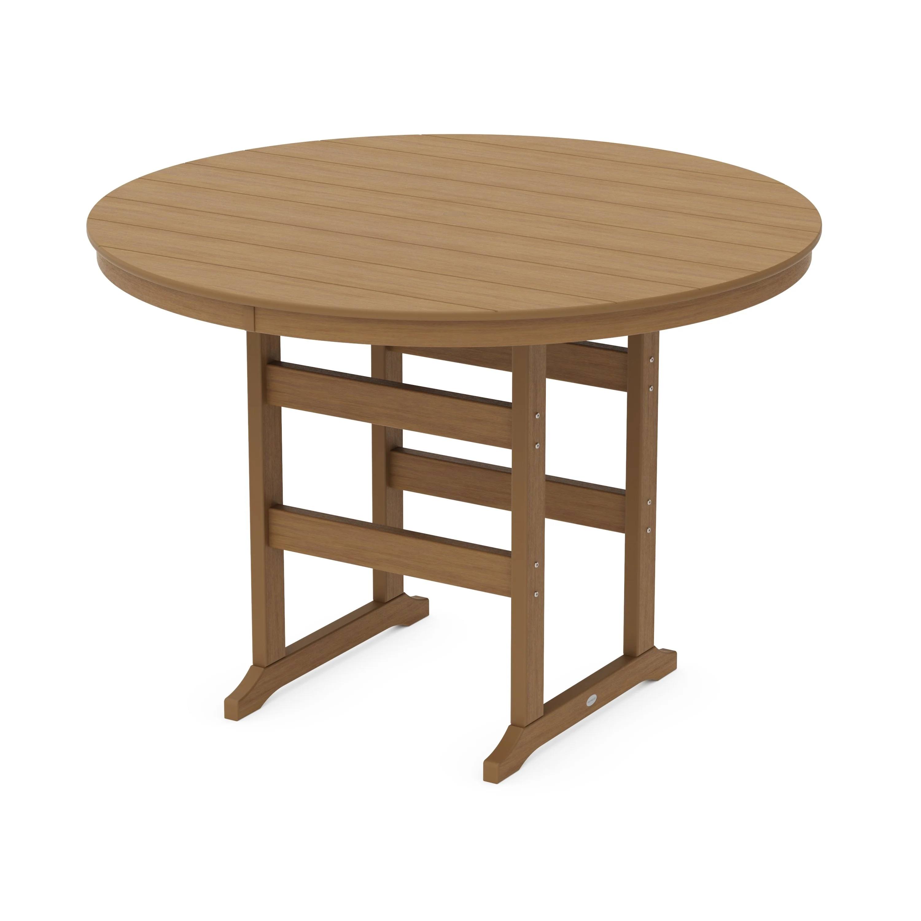 60" Round Farmhouse Bar Table - Image 6