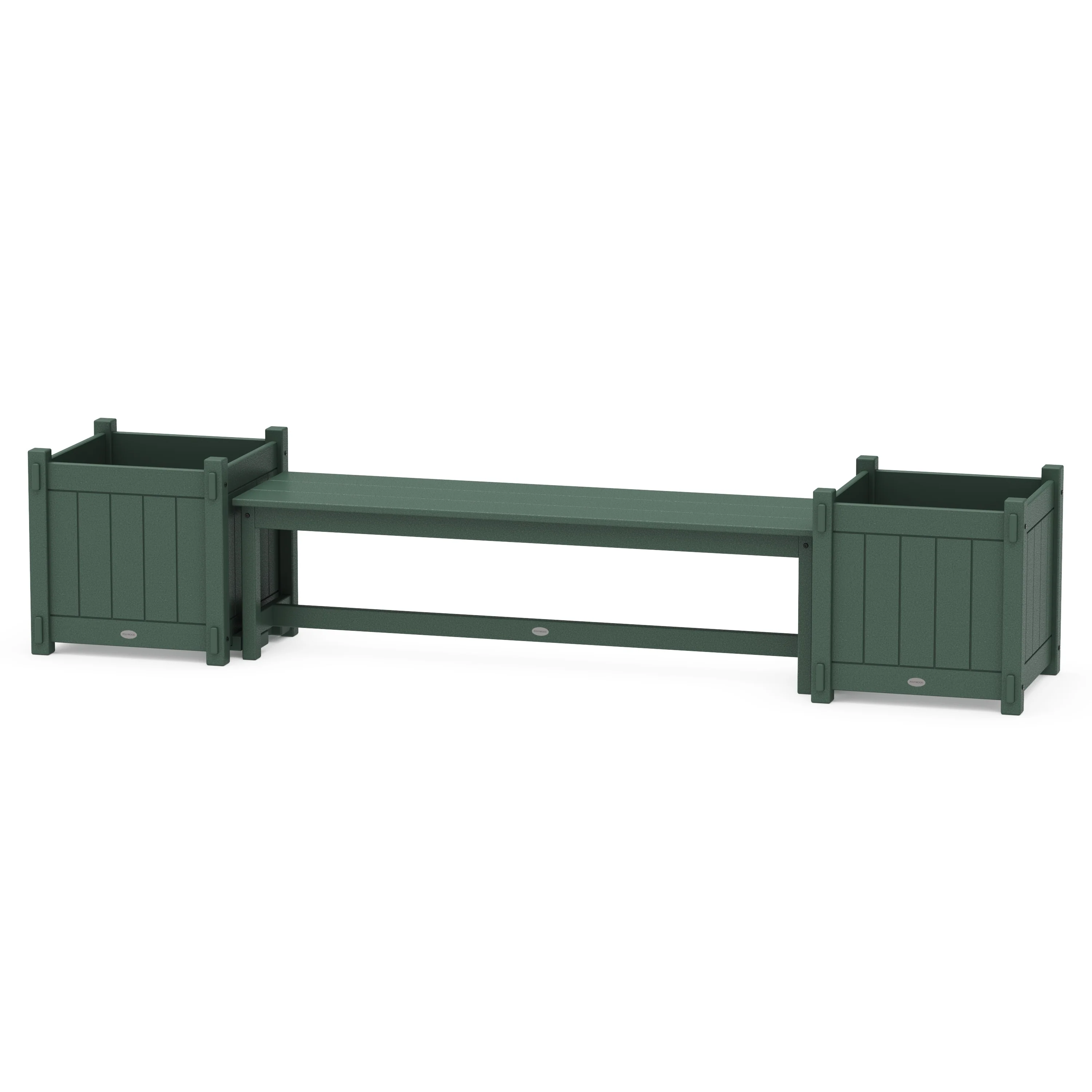 60" Vineyard Straight Planter Bench Set - Large - Image 3