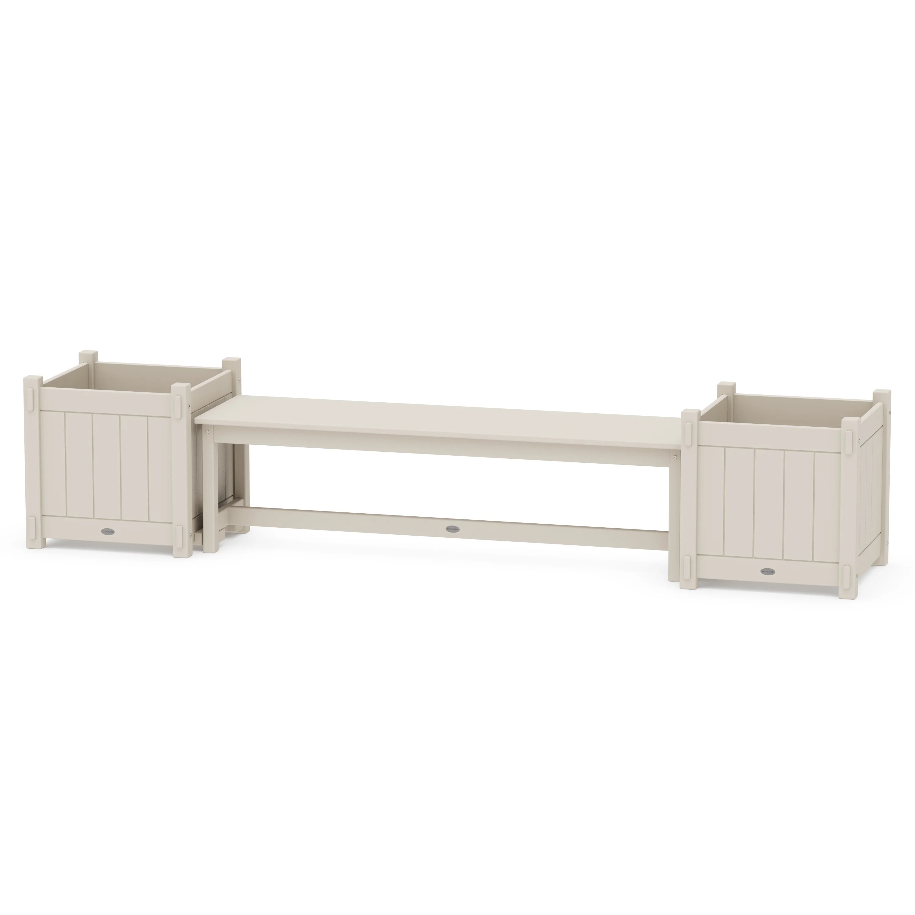 60" Vineyard Straight Planter Bench Set - Large - Image 7