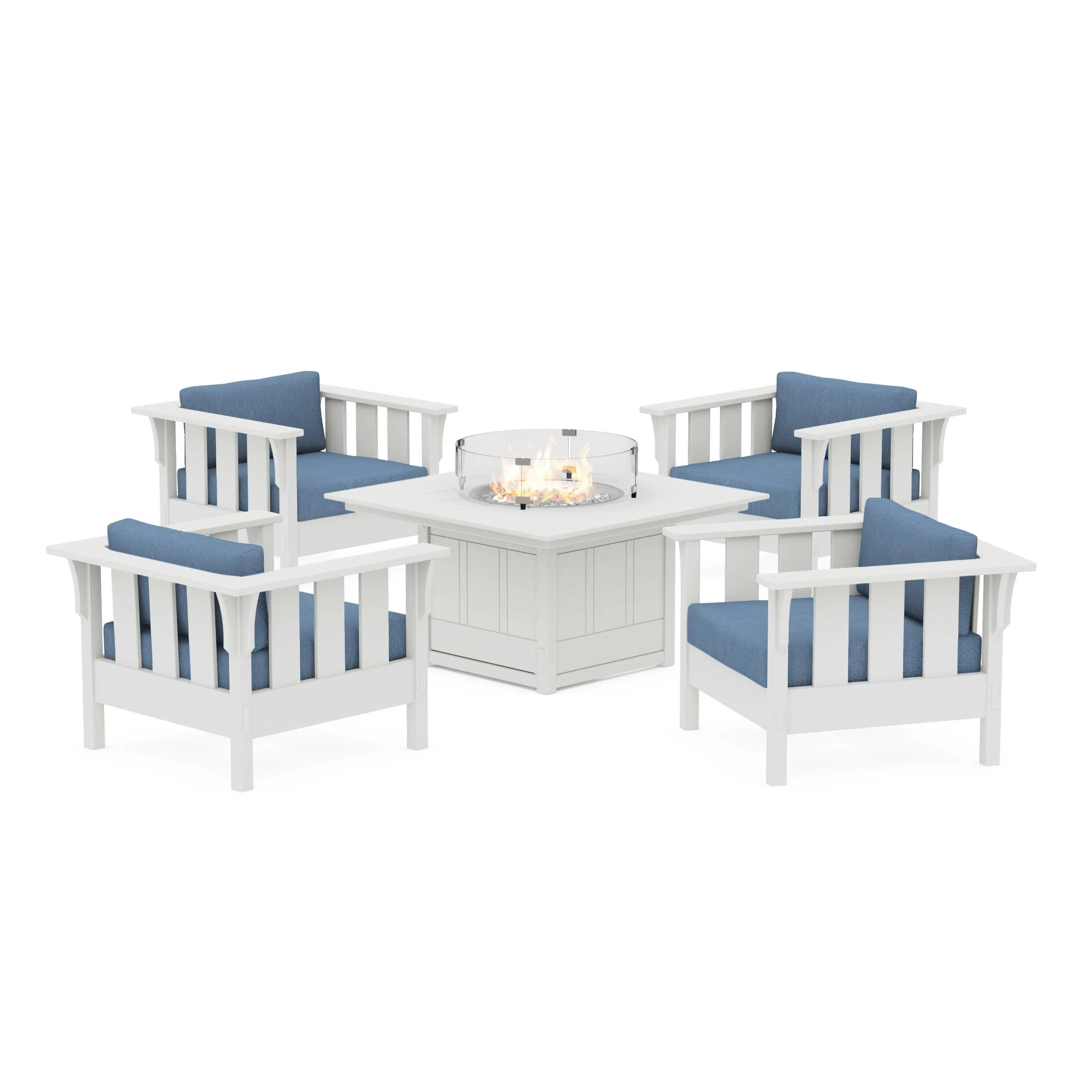 Acadia 5-Piece Deep Seating Set with Fire Pit Table - Image 123