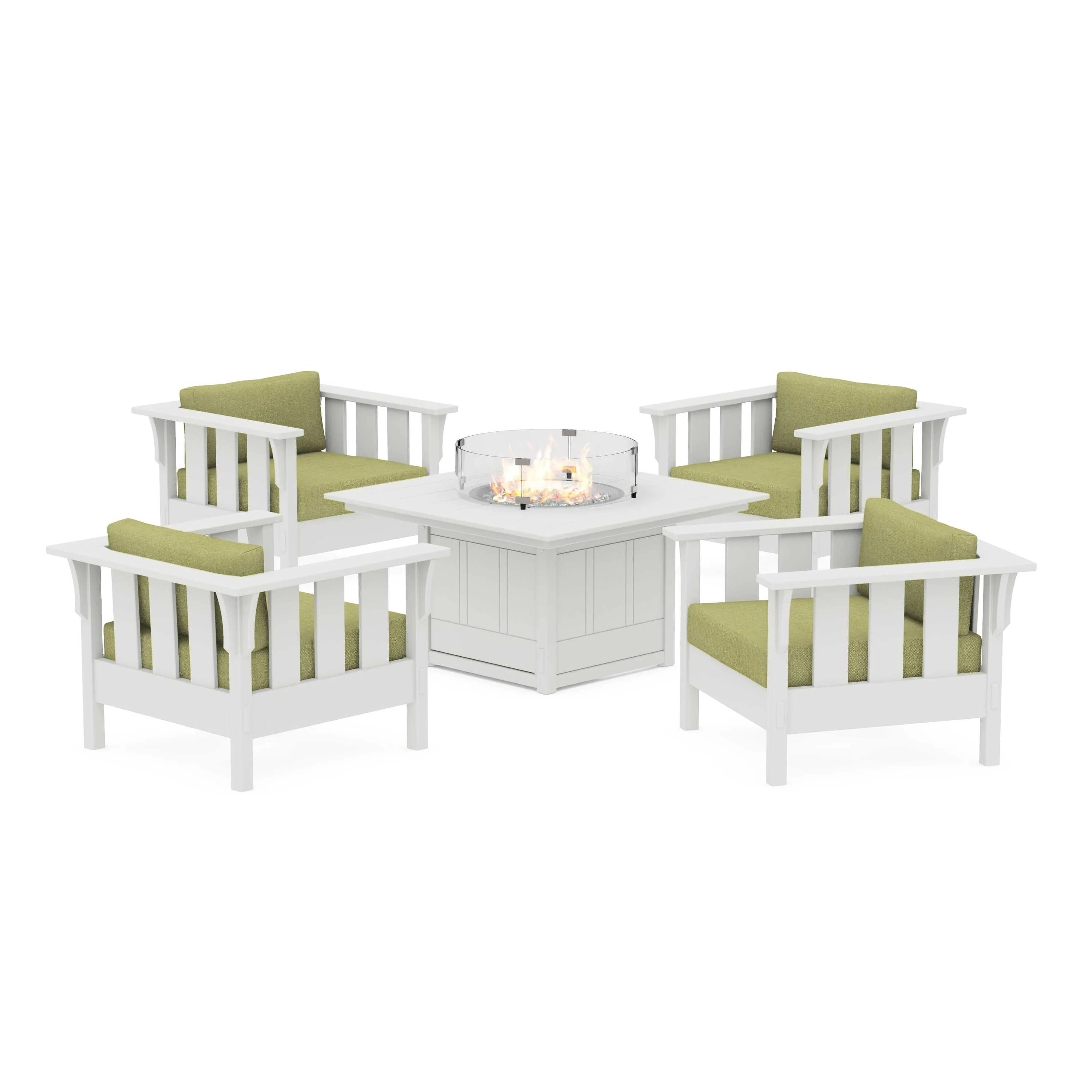 Acadia 5-Piece Deep Seating Set with Fire Pit Table - Image 124