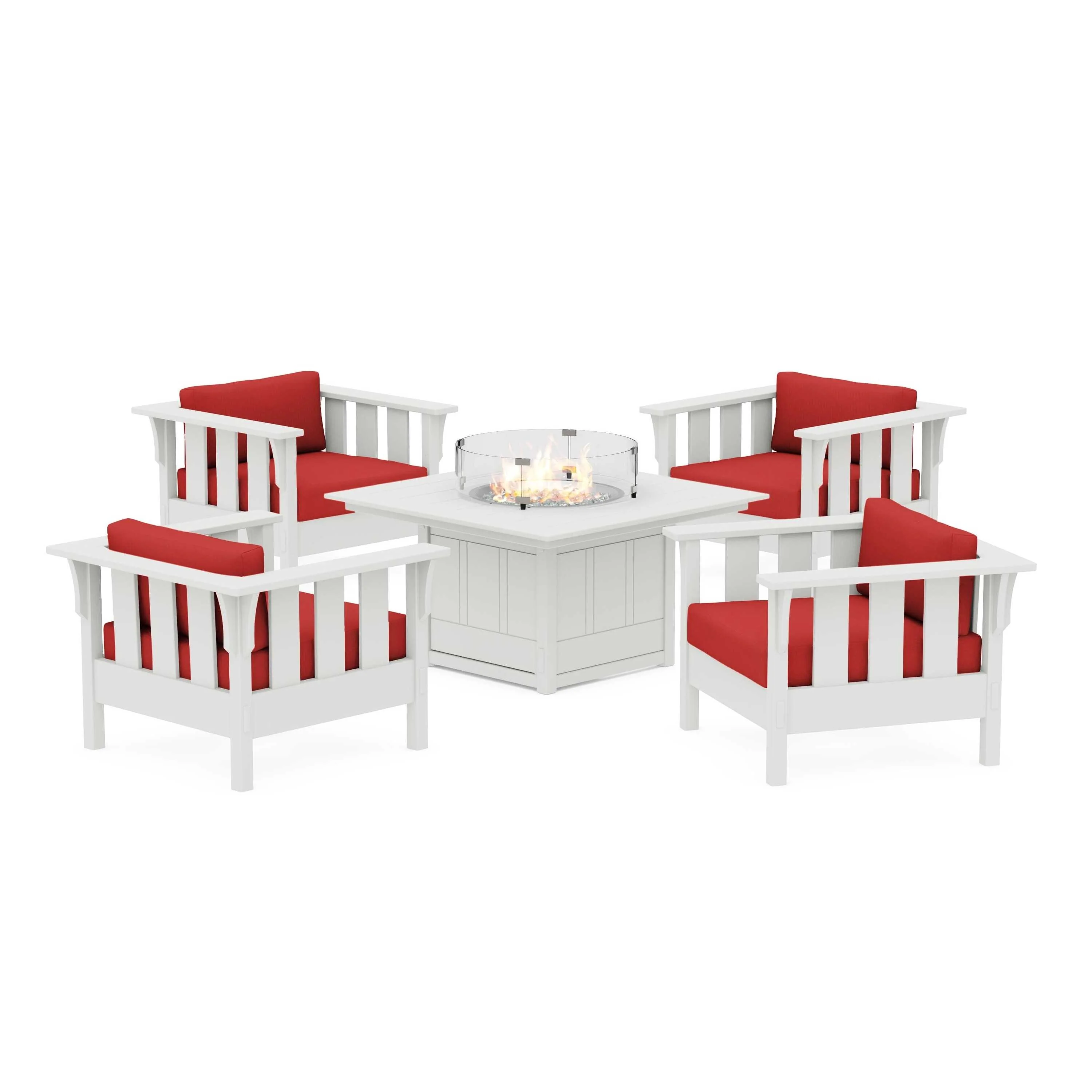 Acadia 5-Piece Deep Seating Set with Fire Pit Table - Image 126