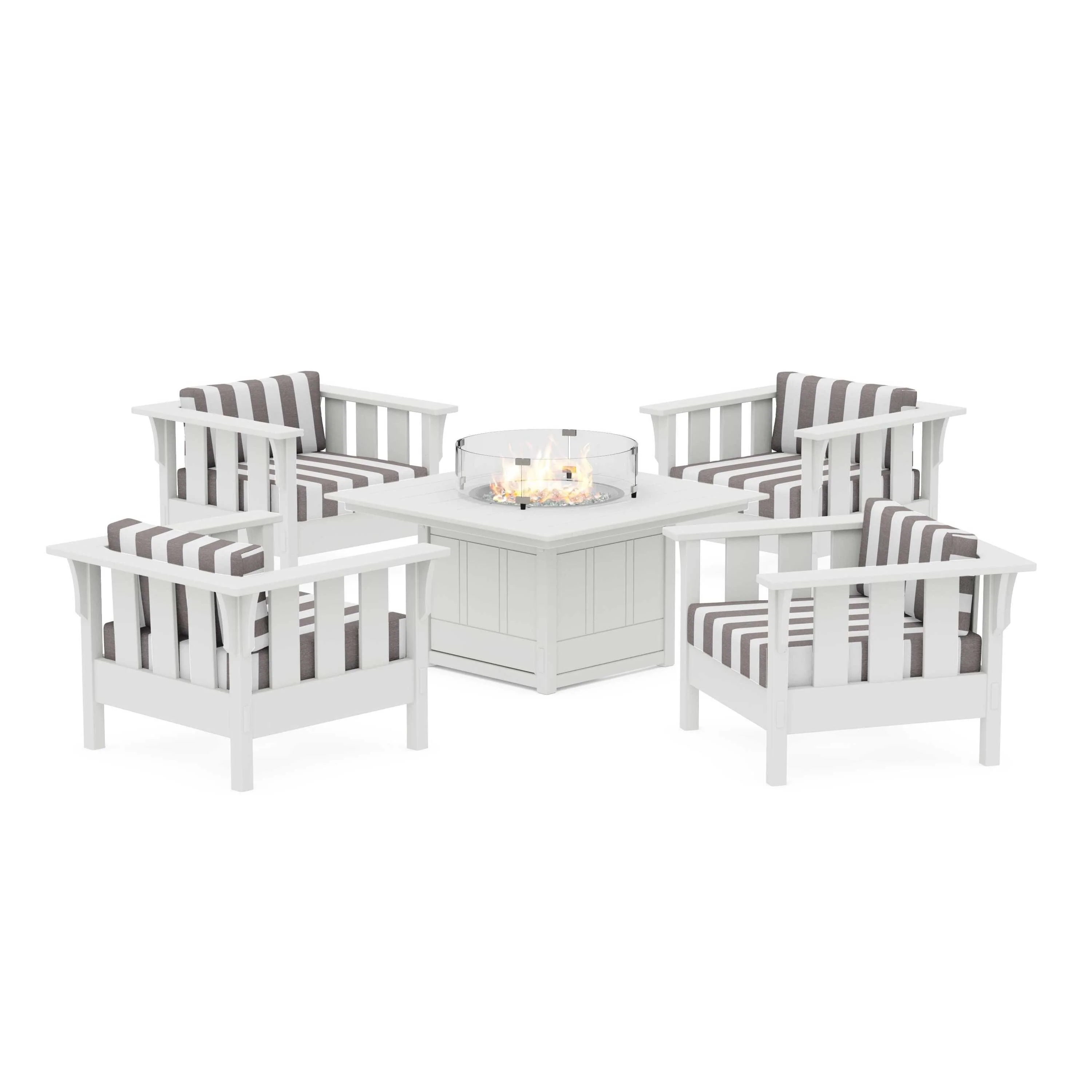 Acadia 5-Piece Deep Seating Set with Fire Pit Table - Image 129