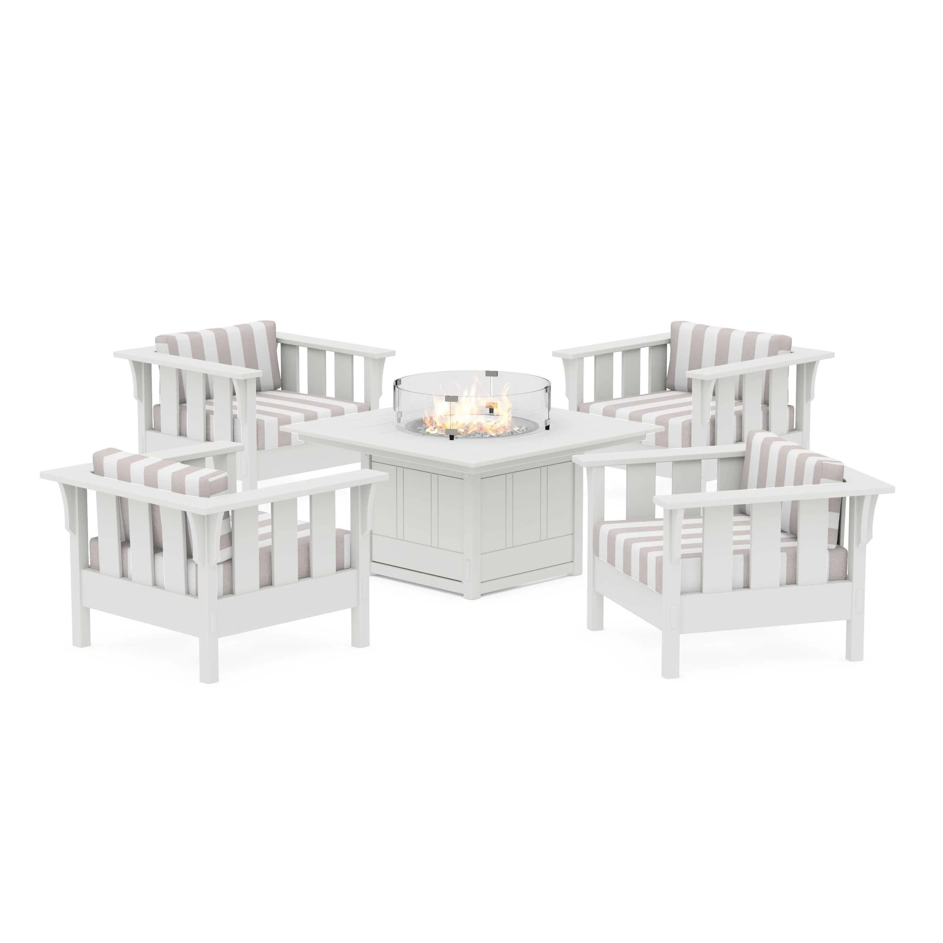 Acadia 5-Piece Deep Seating Set with Fire Pit Table - Image 130