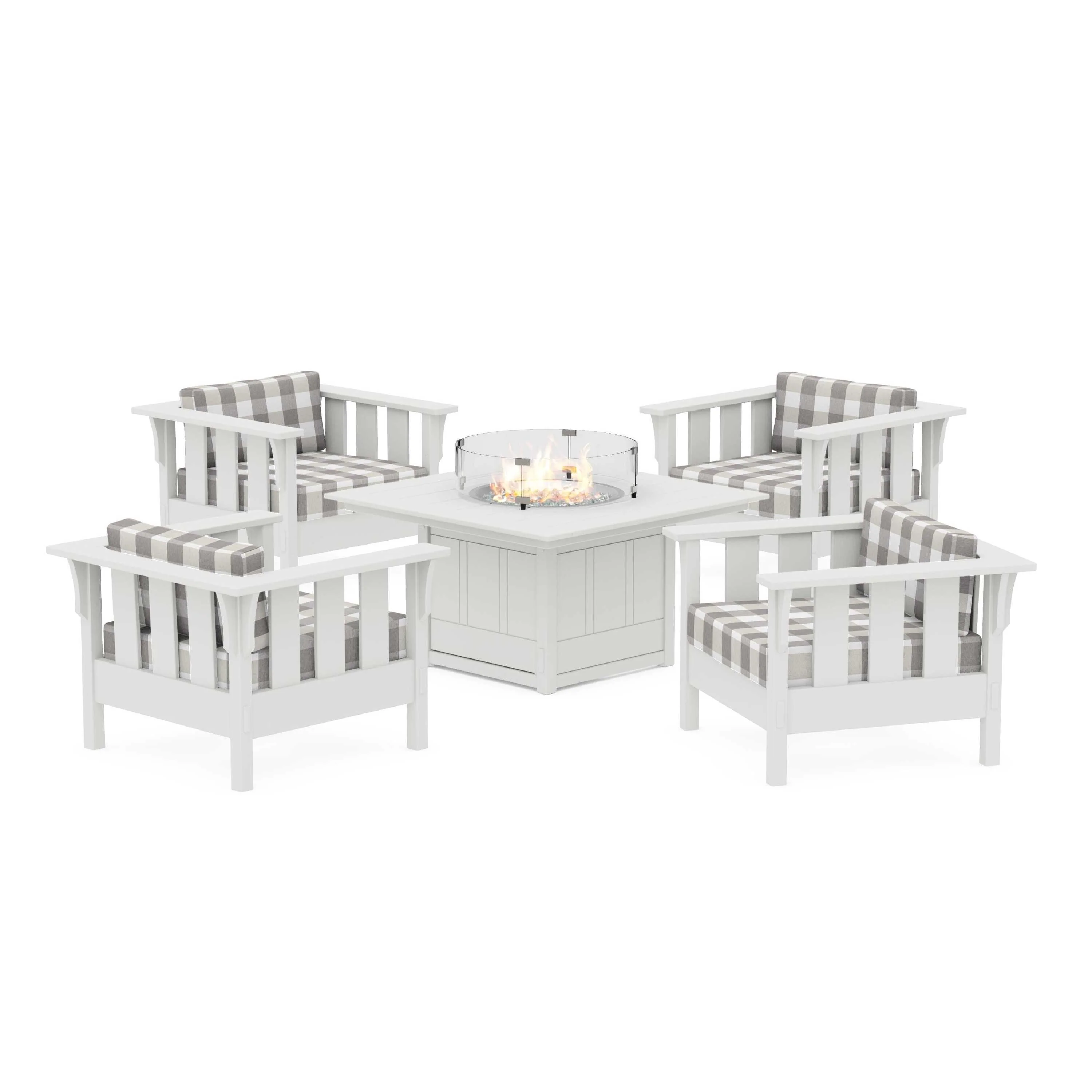 Acadia 5-Piece Deep Seating Set with Fire Pit Table - Image 134