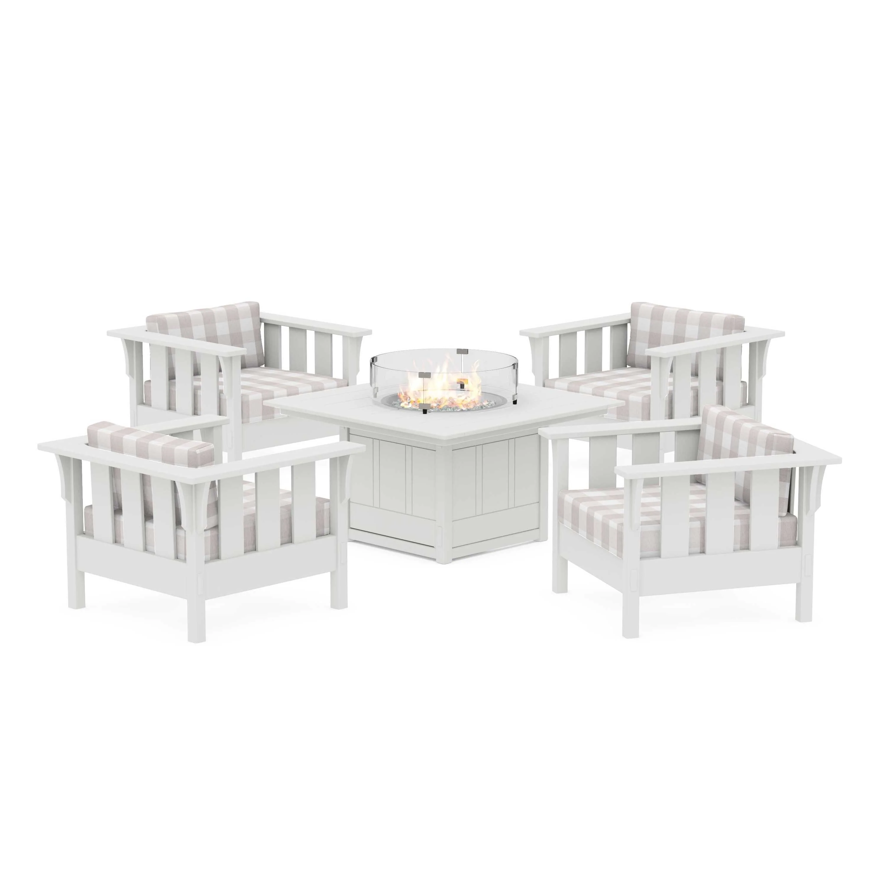 Acadia 5-Piece Deep Seating Set with Fire Pit Table - Image 135
