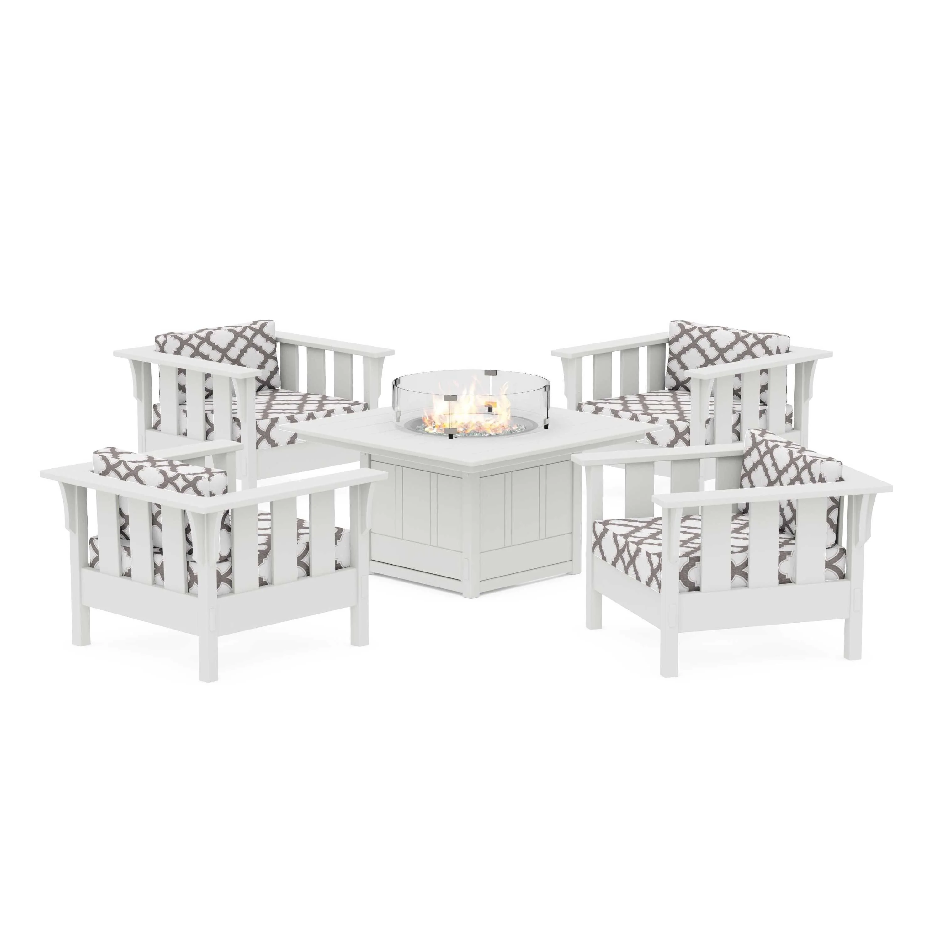 Acadia 5-Piece Deep Seating Set with Fire Pit Table - Image 136