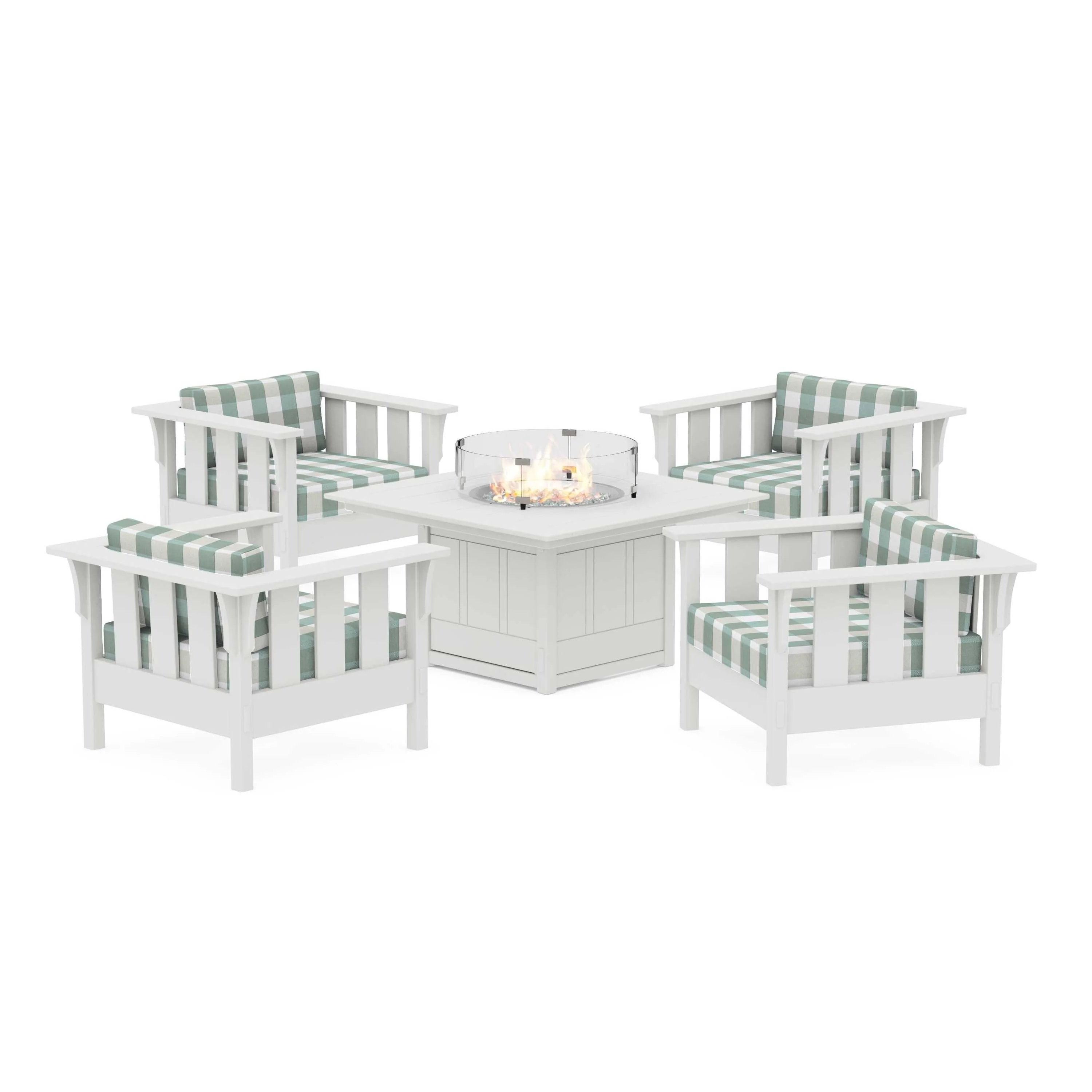 Acadia 5-Piece Deep Seating Set with Fire Pit Table - Image 138