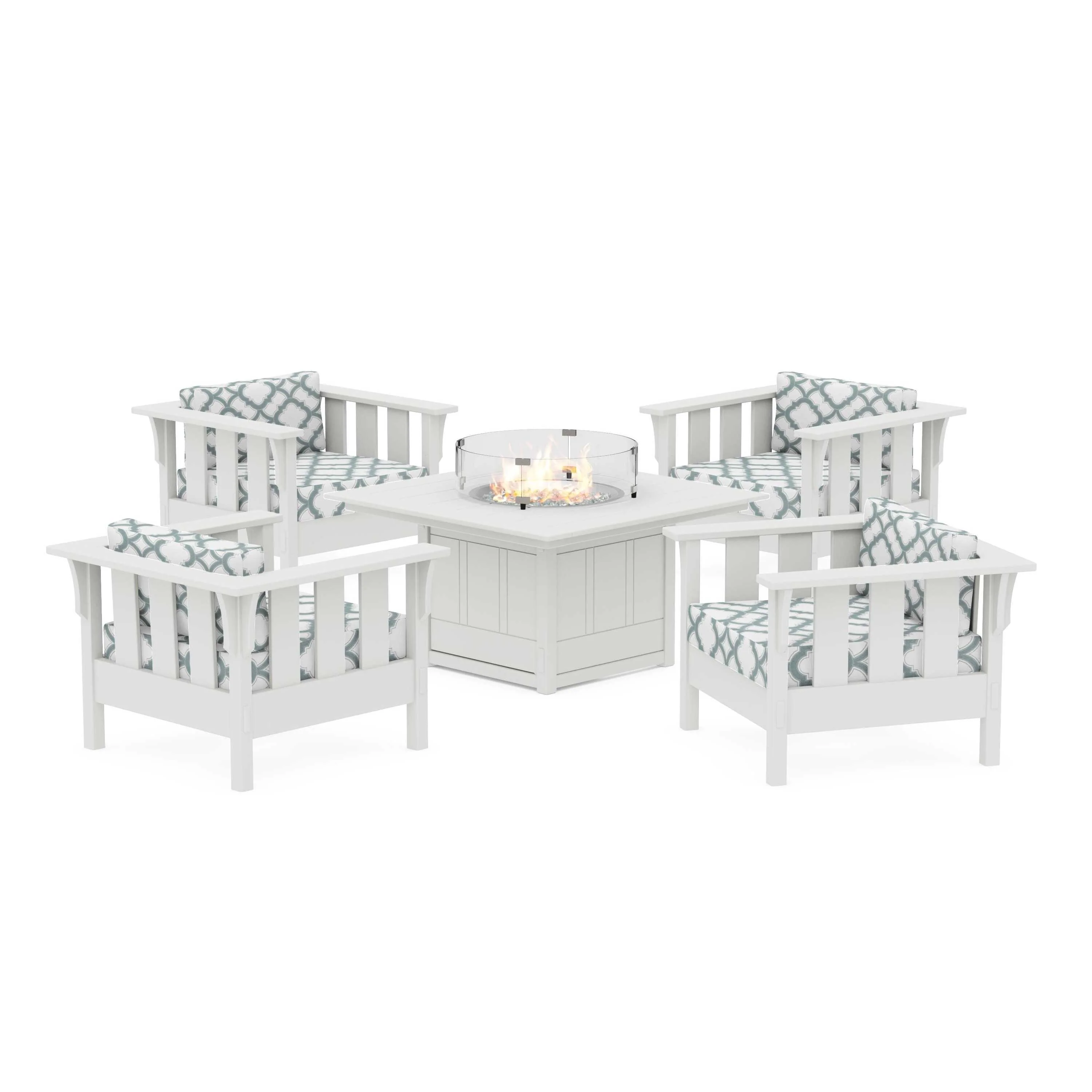 Acadia 5-Piece Deep Seating Set with Fire Pit Table - Image 140