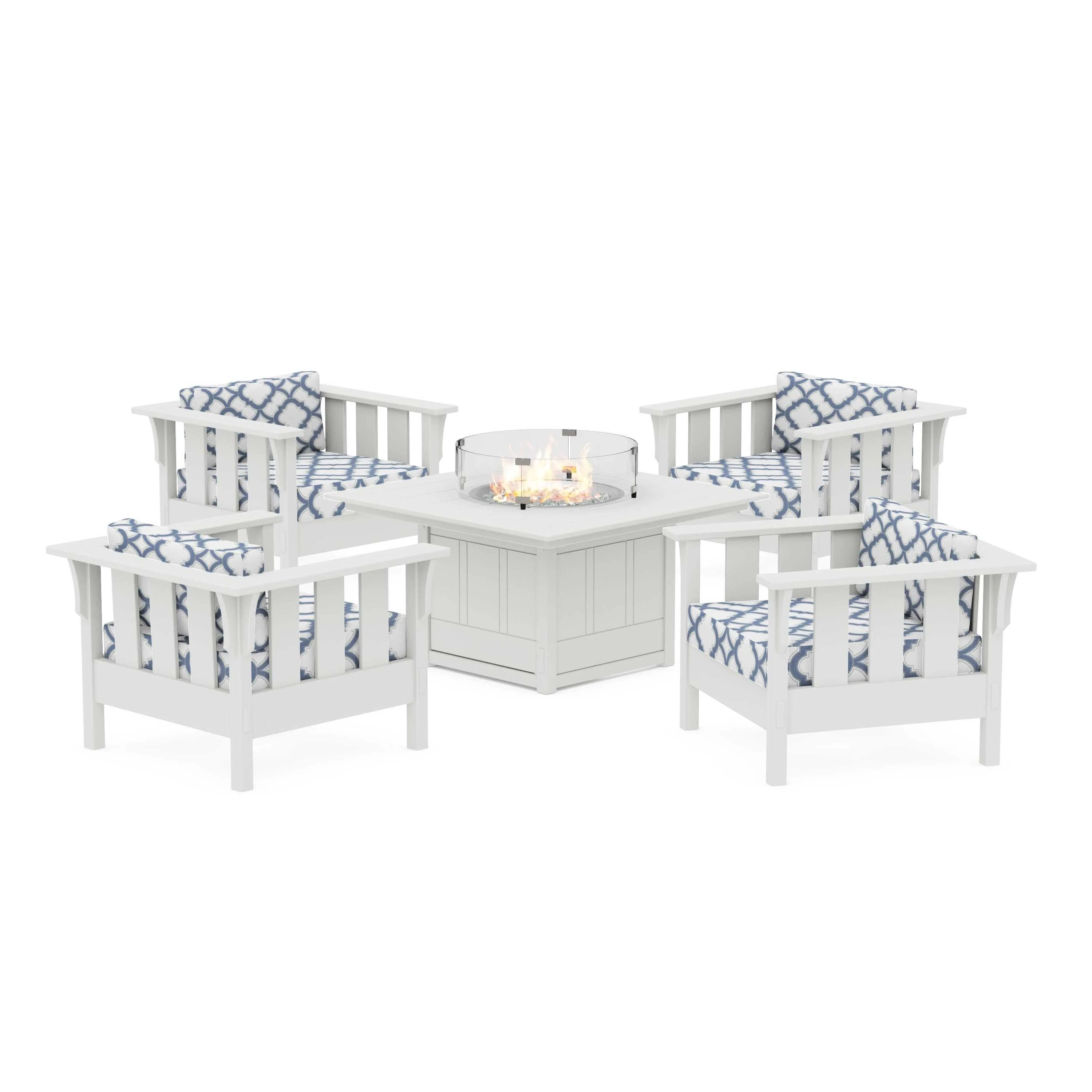 Acadia 5-Piece Deep Seating Set with Fire Pit Table - Image 141