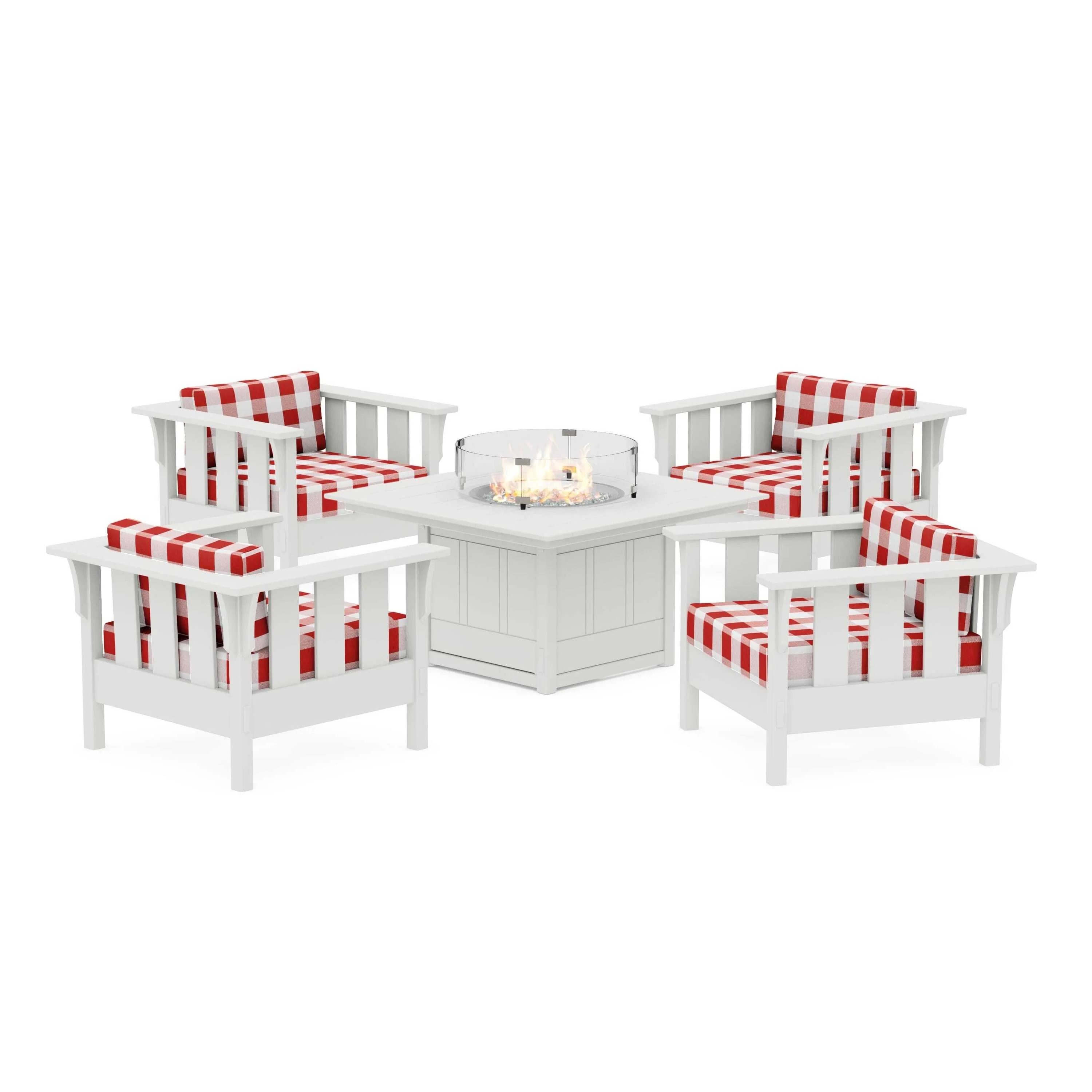 Acadia 5-Piece Deep Seating Set with Fire Pit Table - Image 142