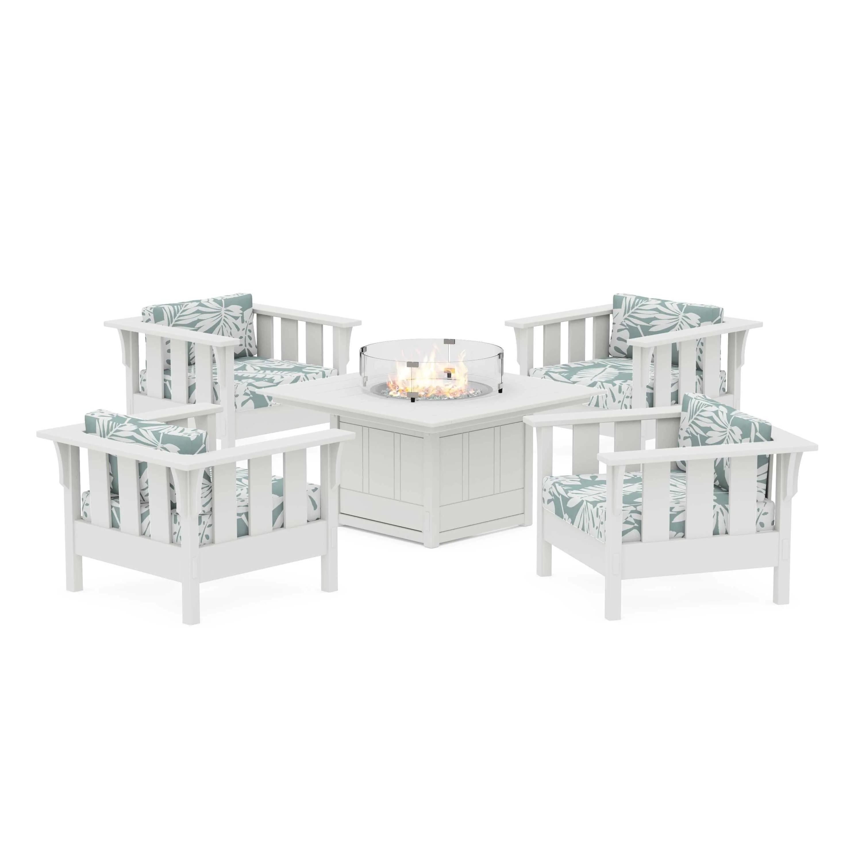 Acadia 5-Piece Deep Seating Set with Fire Pit Table - Image 59