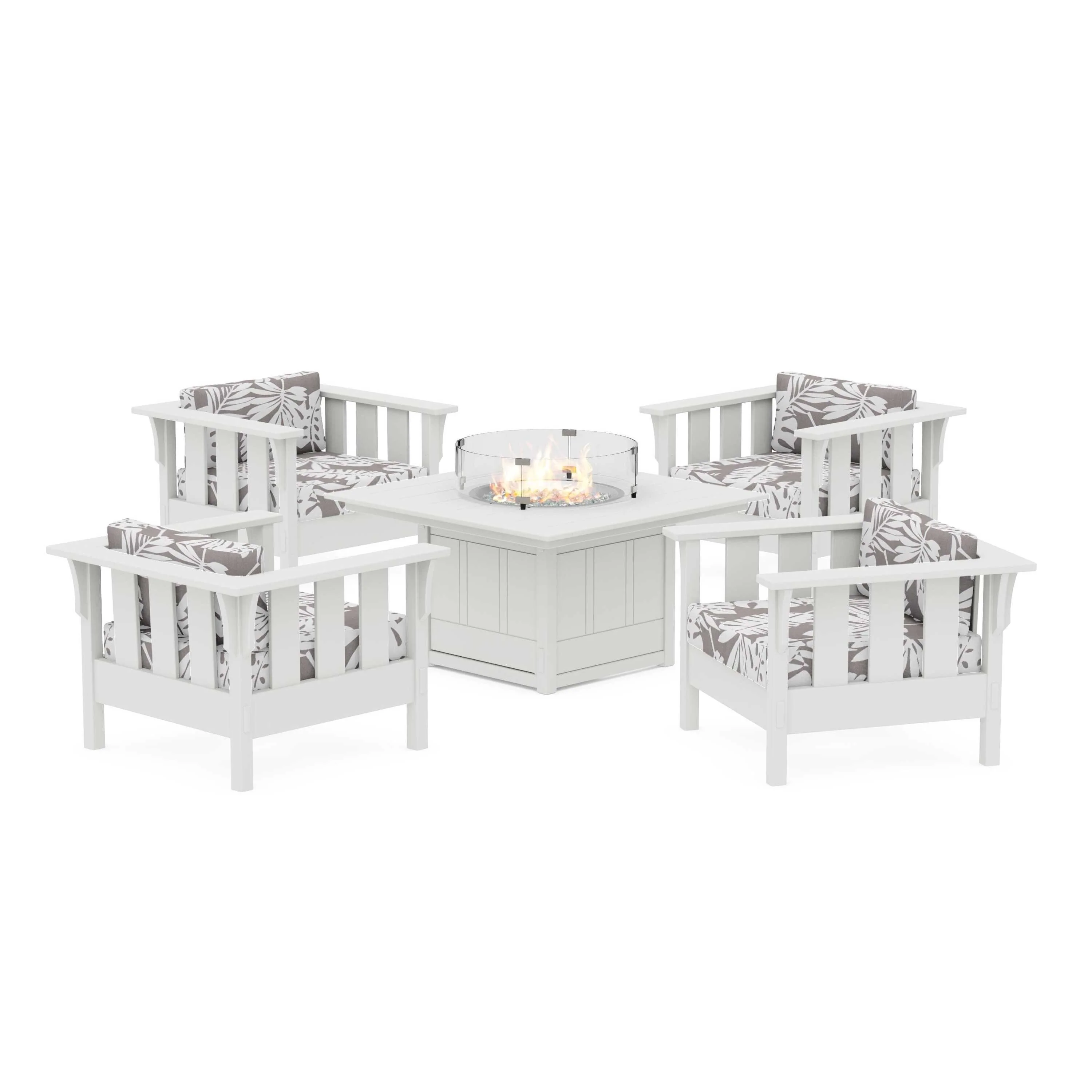 Acadia 5-Piece Deep Seating Set with Fire Pit Table - Image 62