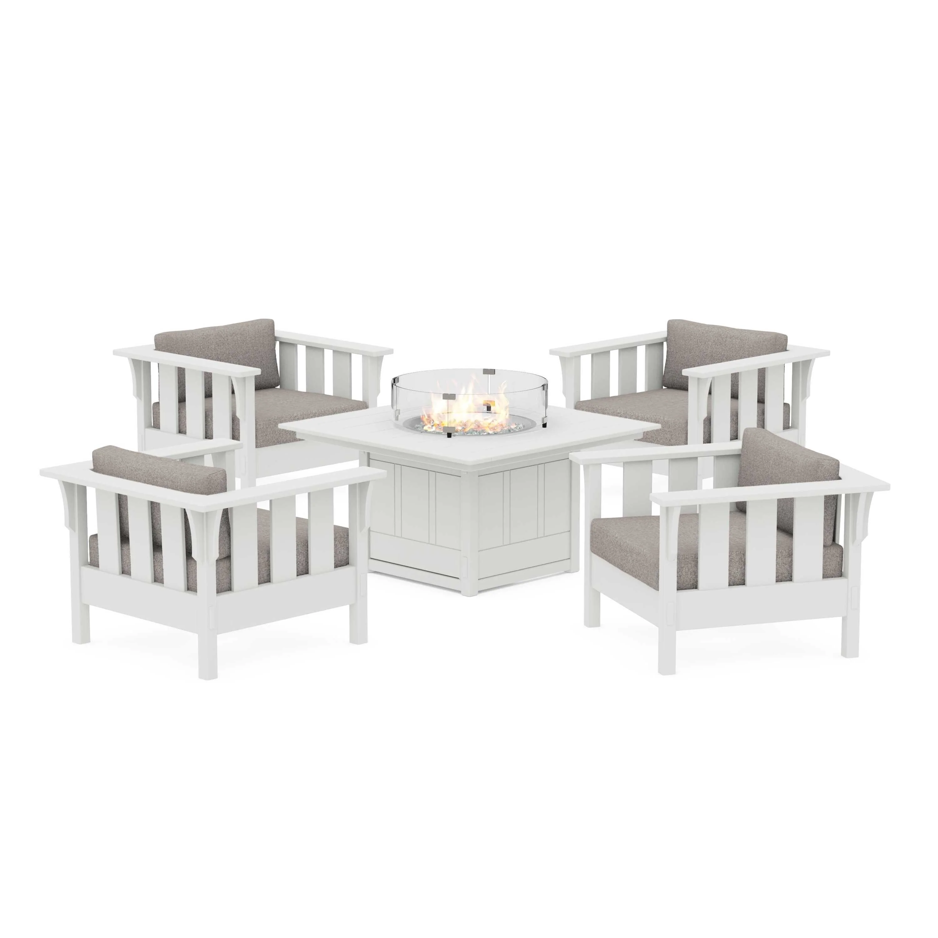 Acadia 5-Piece Deep Seating Set with Fire Pit Table - Image 66