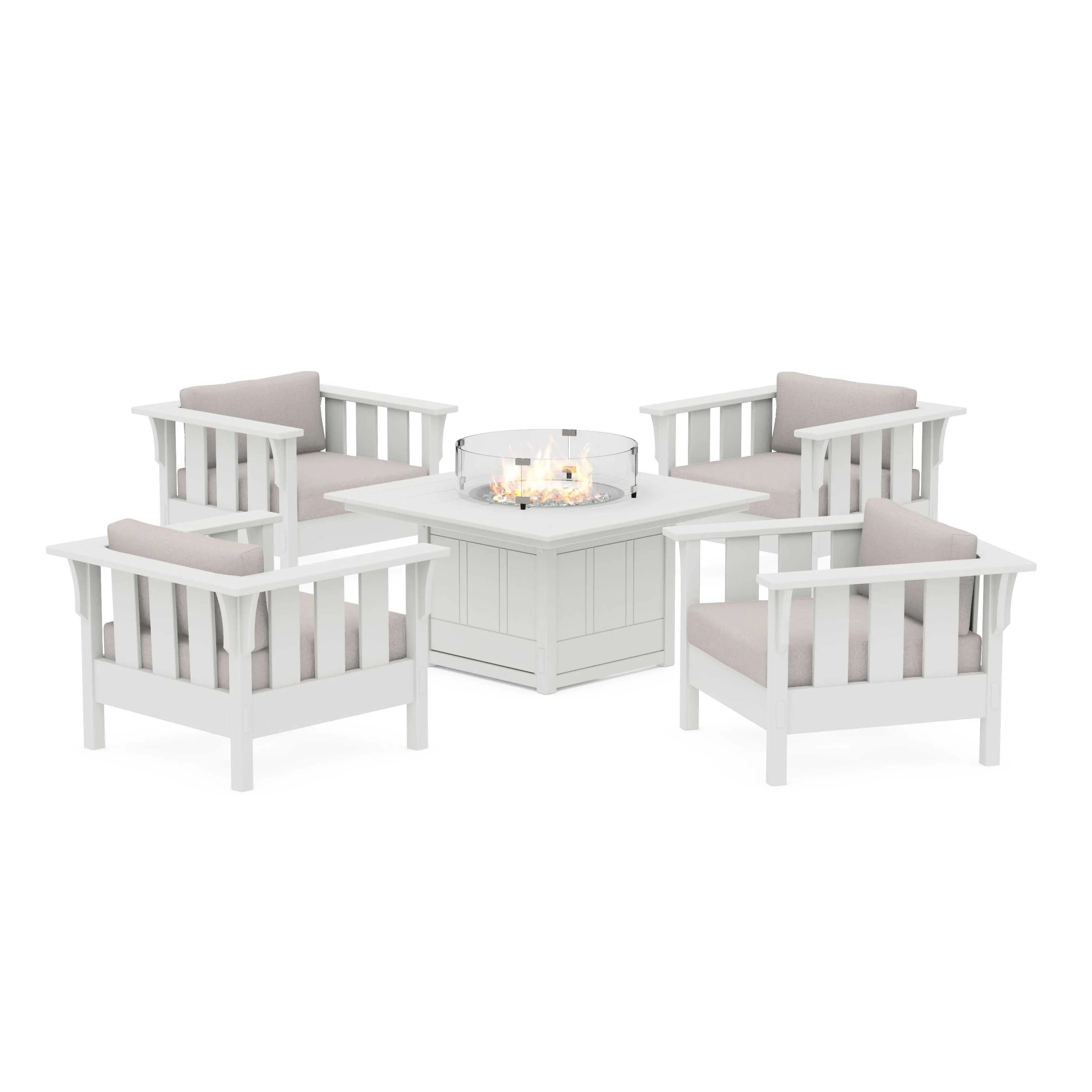 Acadia 5-Piece Deep Seating Set with Fire Pit Table - Image 69