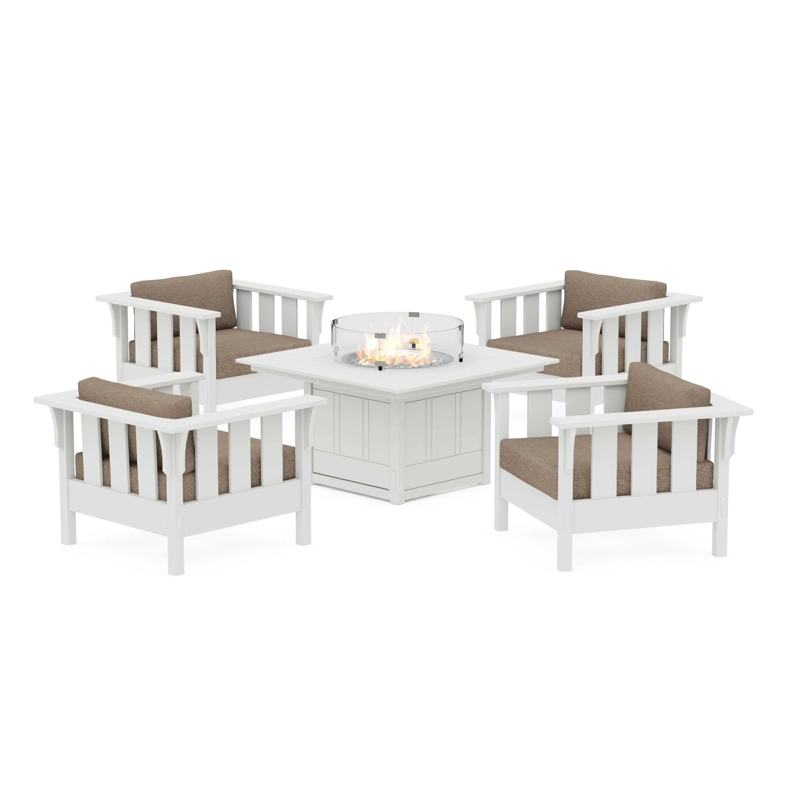 Acadia 5-Piece Deep Seating Set with Fire Pit Table - Image 70