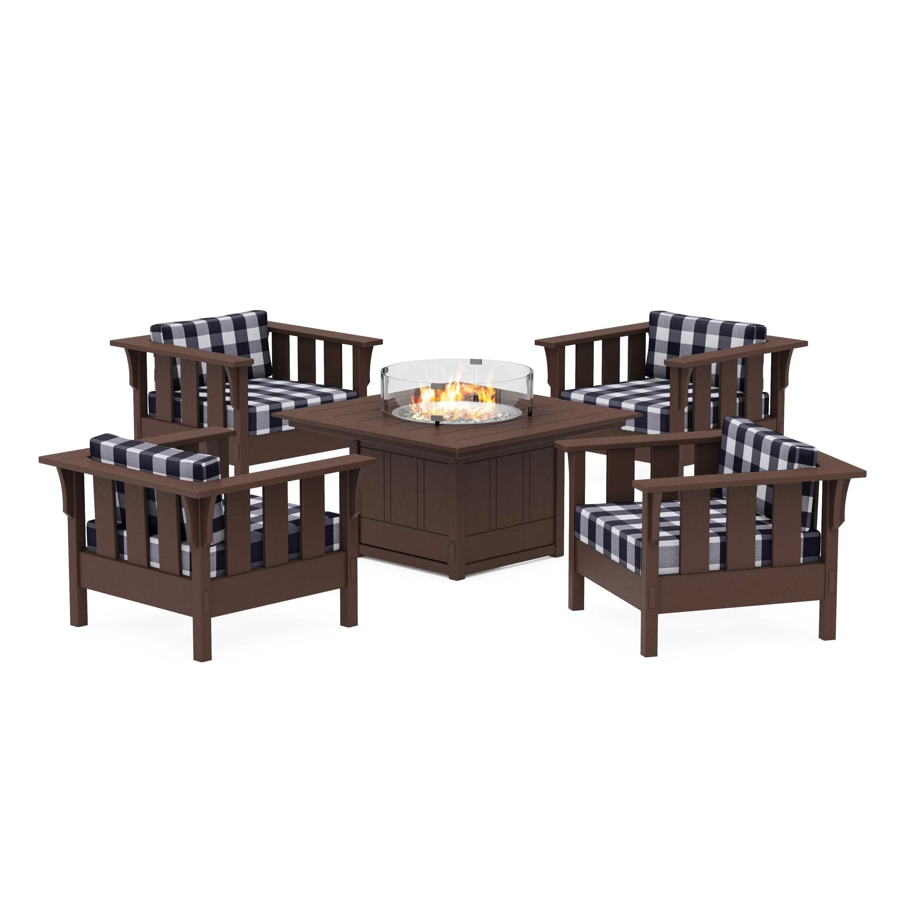 Acadia 5-Piece Deep Seating Set with Fire Pit Table - Image 81