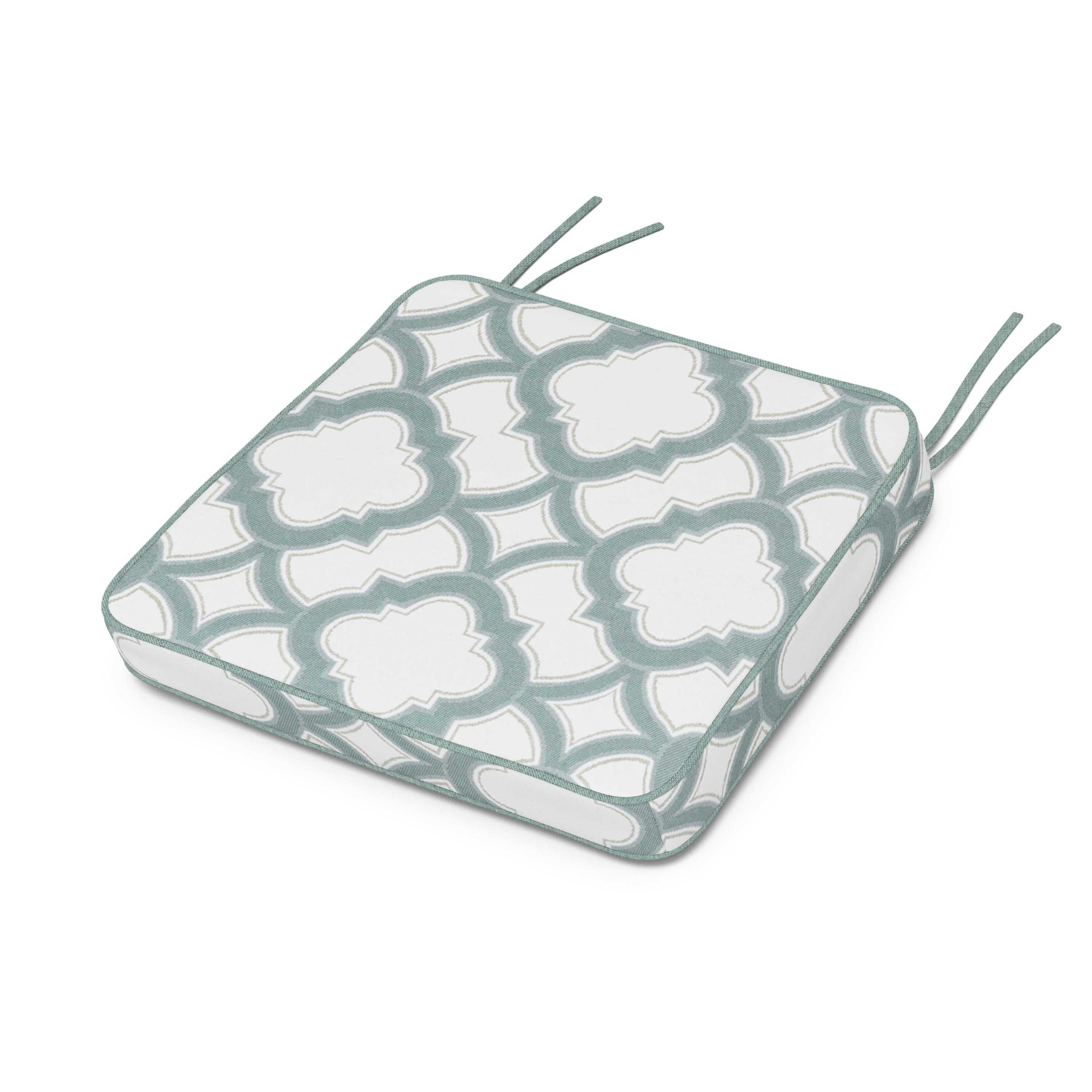 Chinoiserie Arm Chair Seat Cushion - Image 13