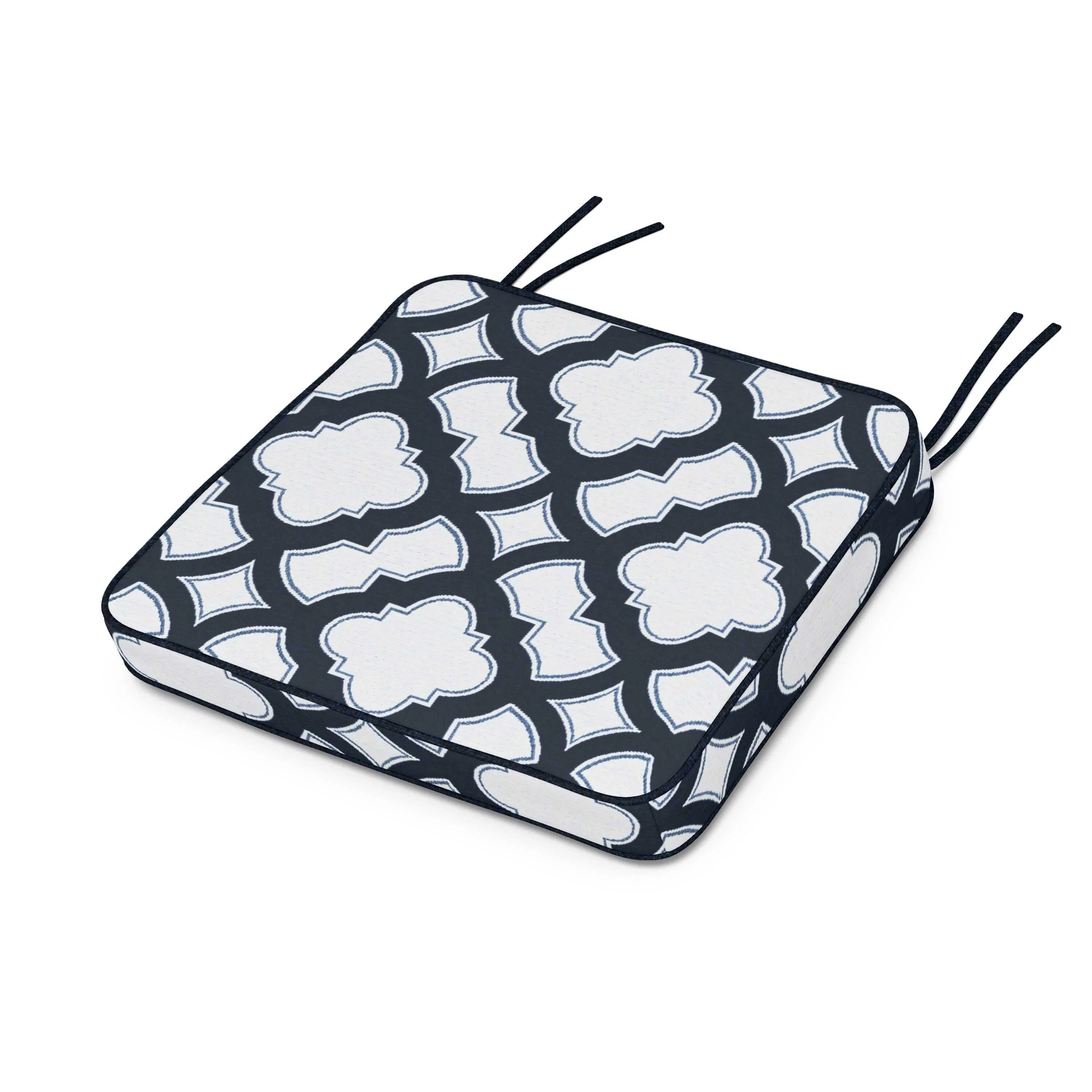Chinoiserie Arm Chair Seat Cushion - Image 41