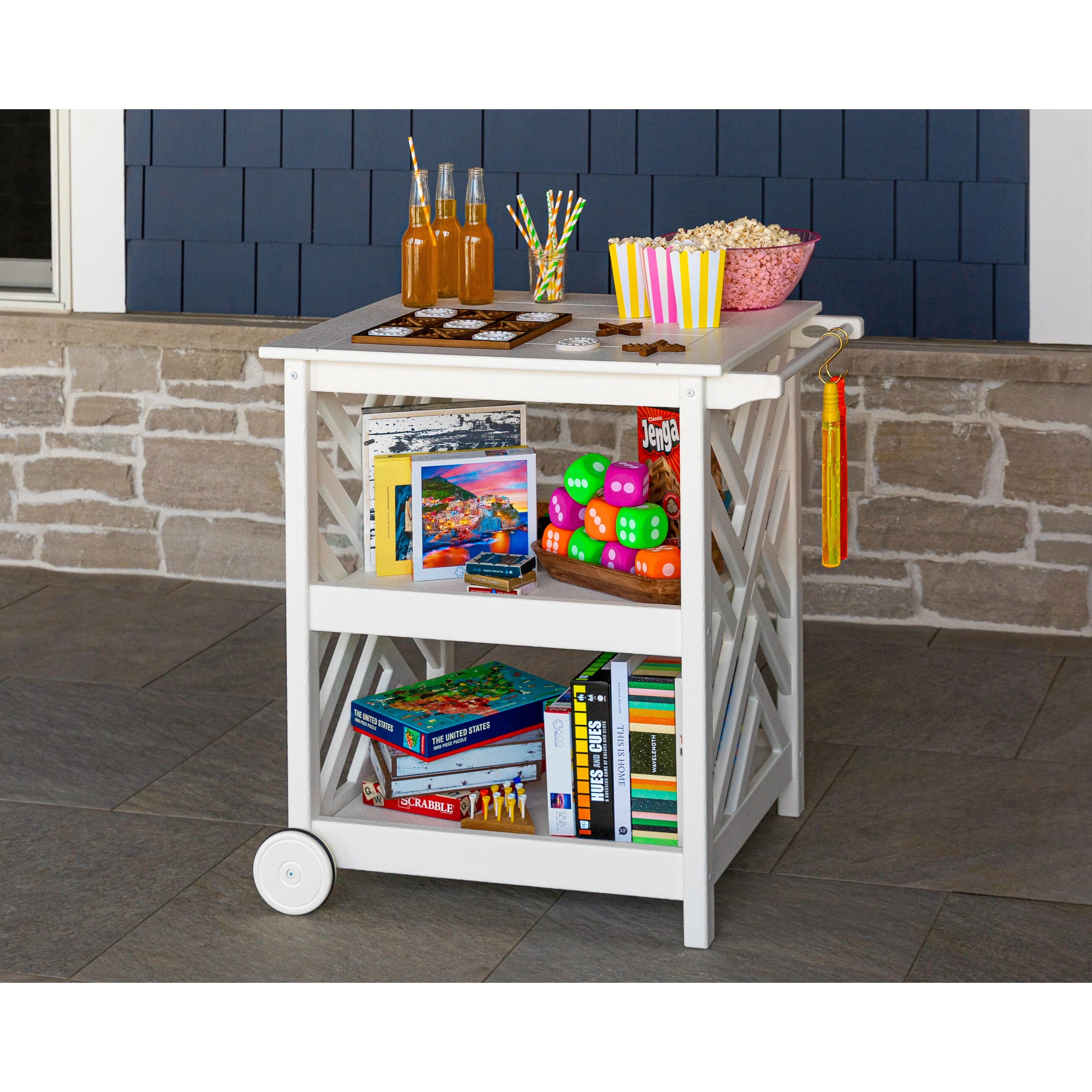 Chippendale Bar Cart - Image 10