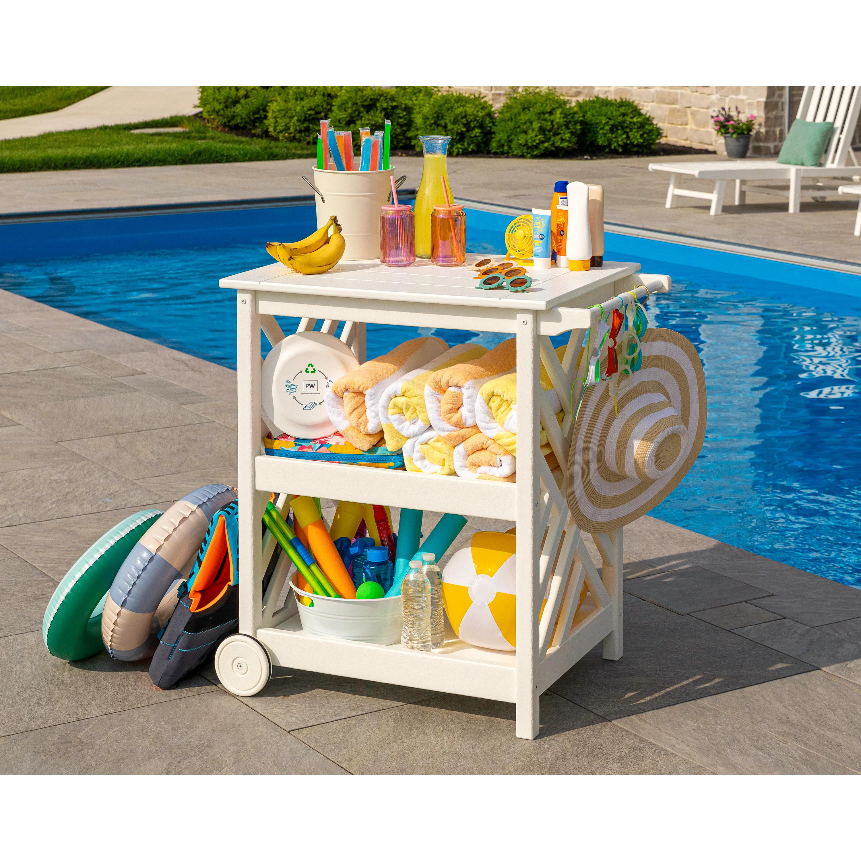 Chippendale Bar Cart - Image 11