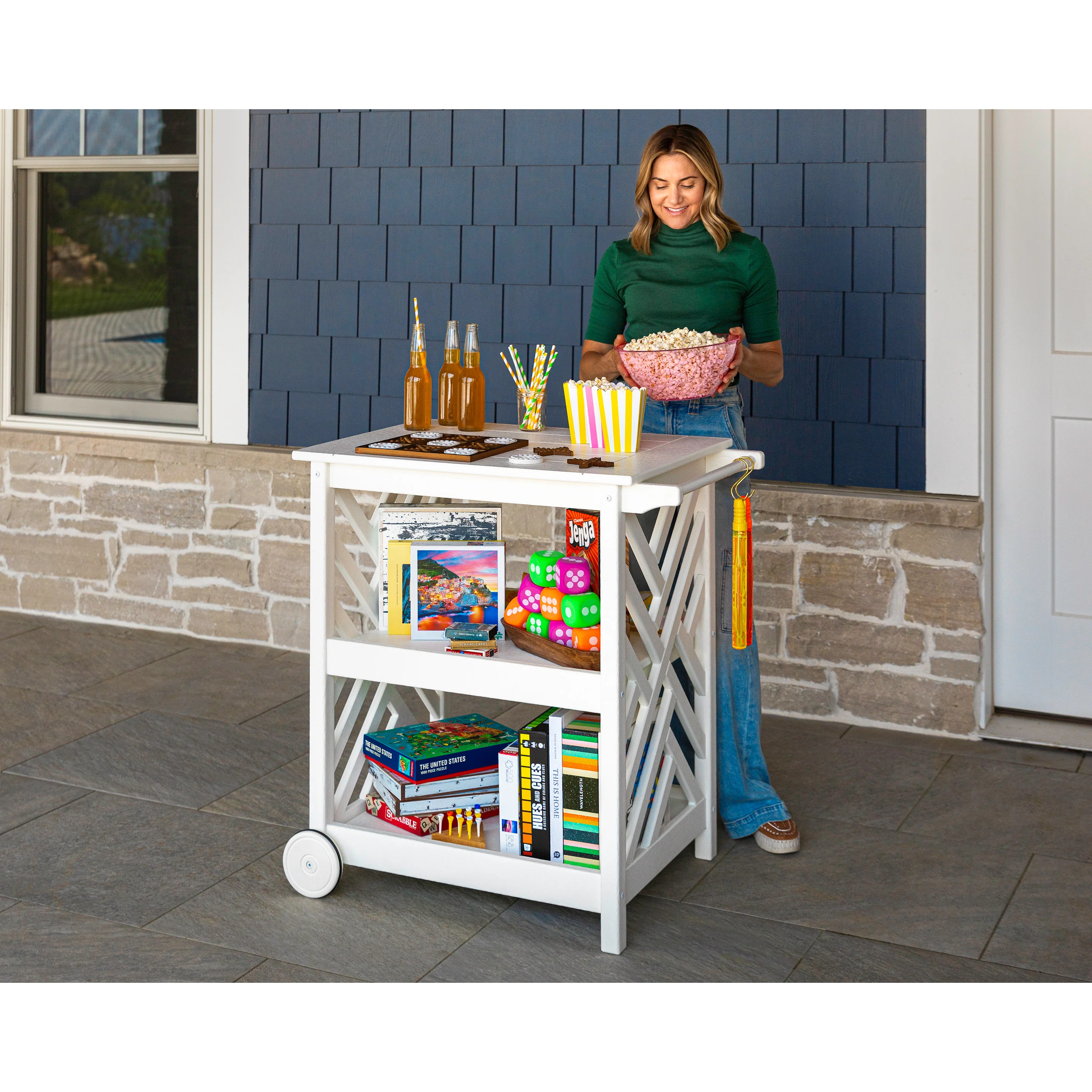Chippendale Bar Cart - Image 15
