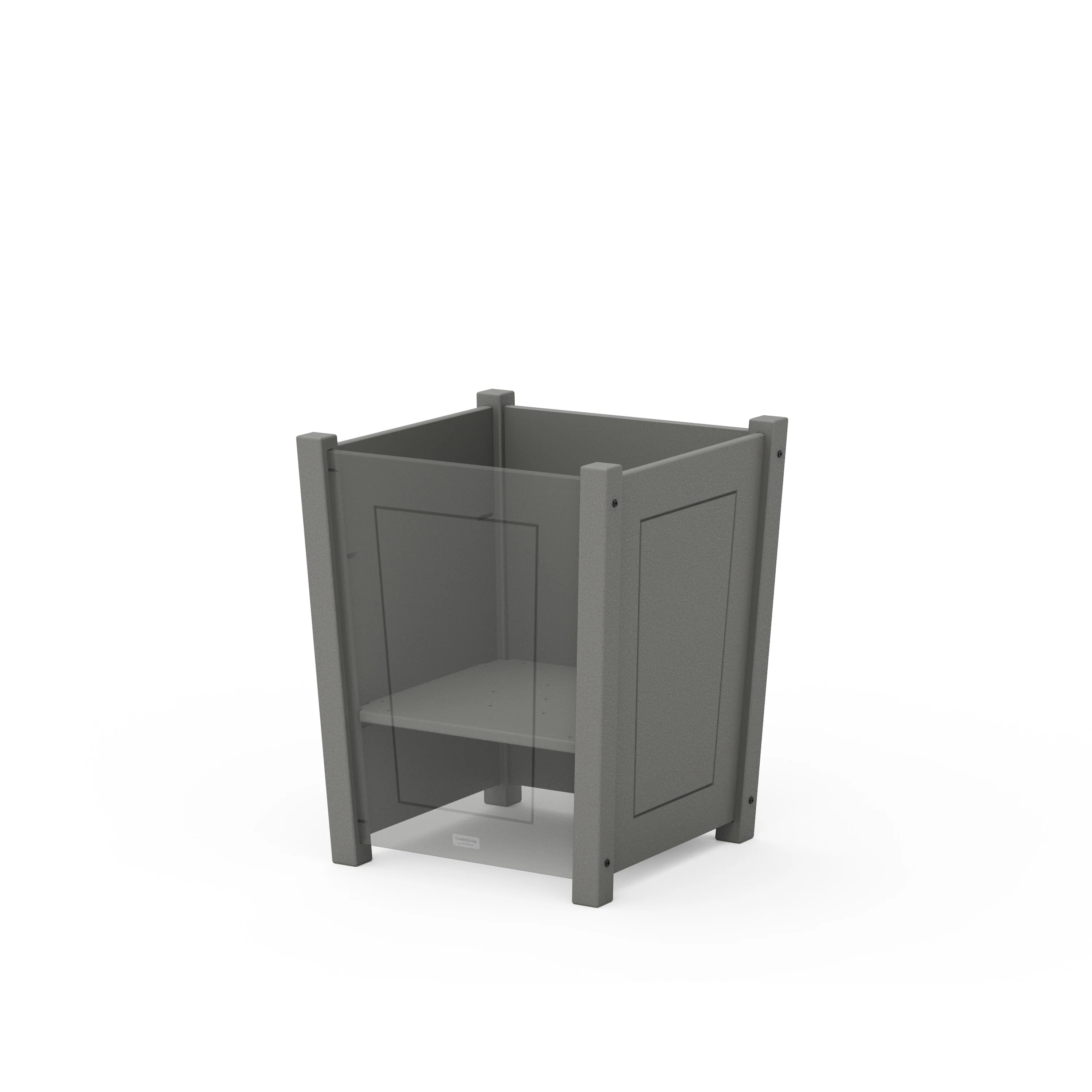 Country Living Large Tapered Square Short Planter Box - Image 4