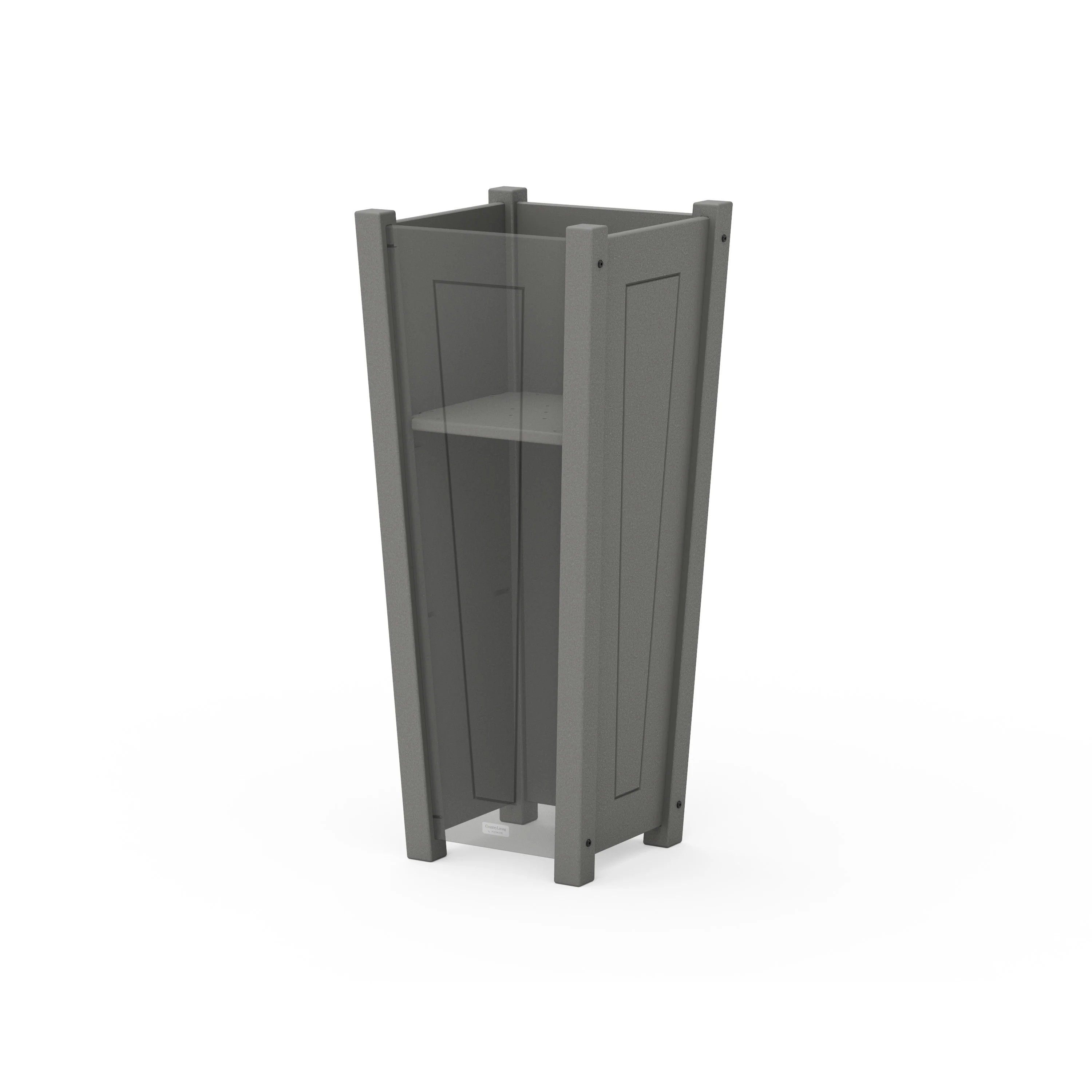 Country Living Tapered Square Tall Planter Box - Image 4