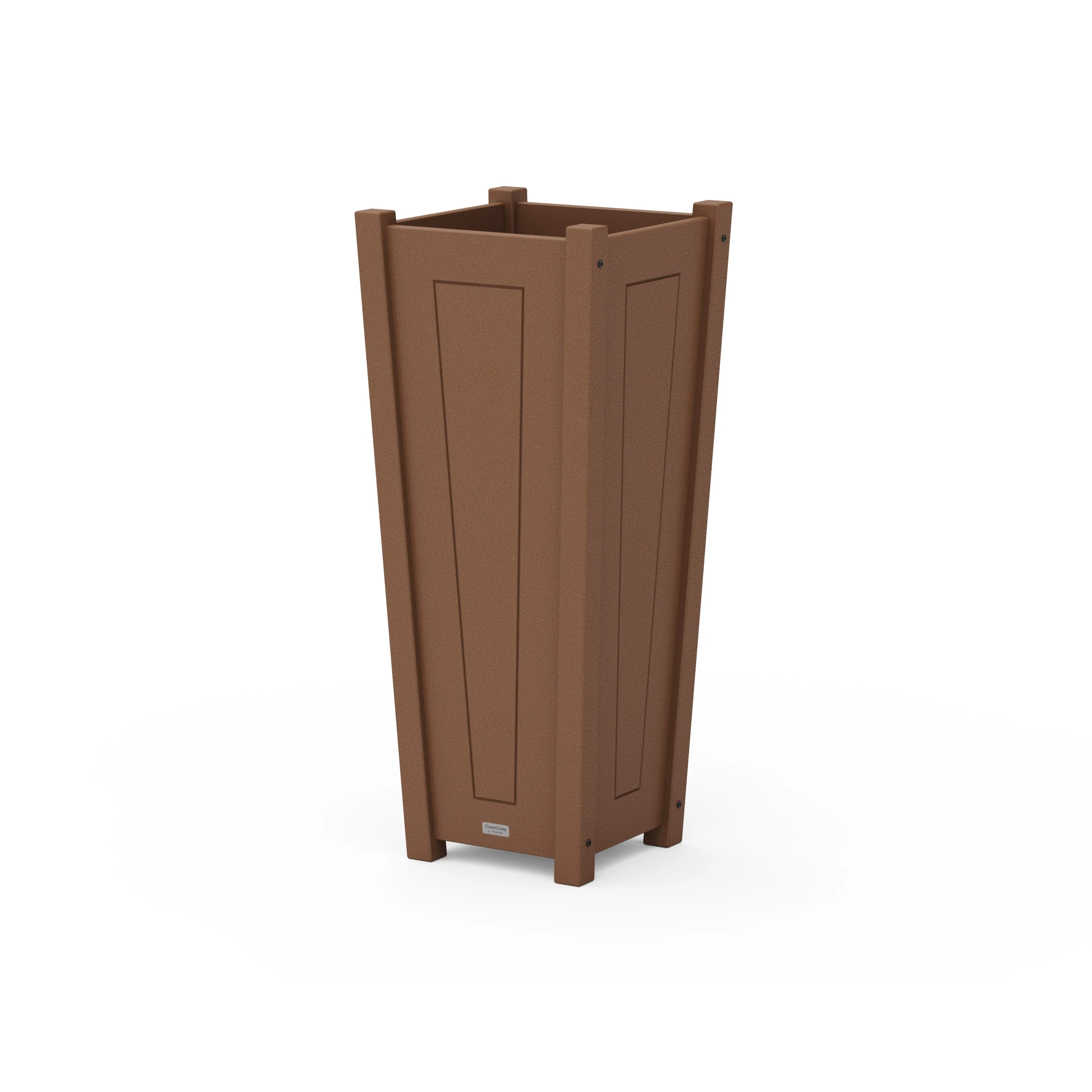 Country Living Tapered Square Tall Planter Box - Image 6
