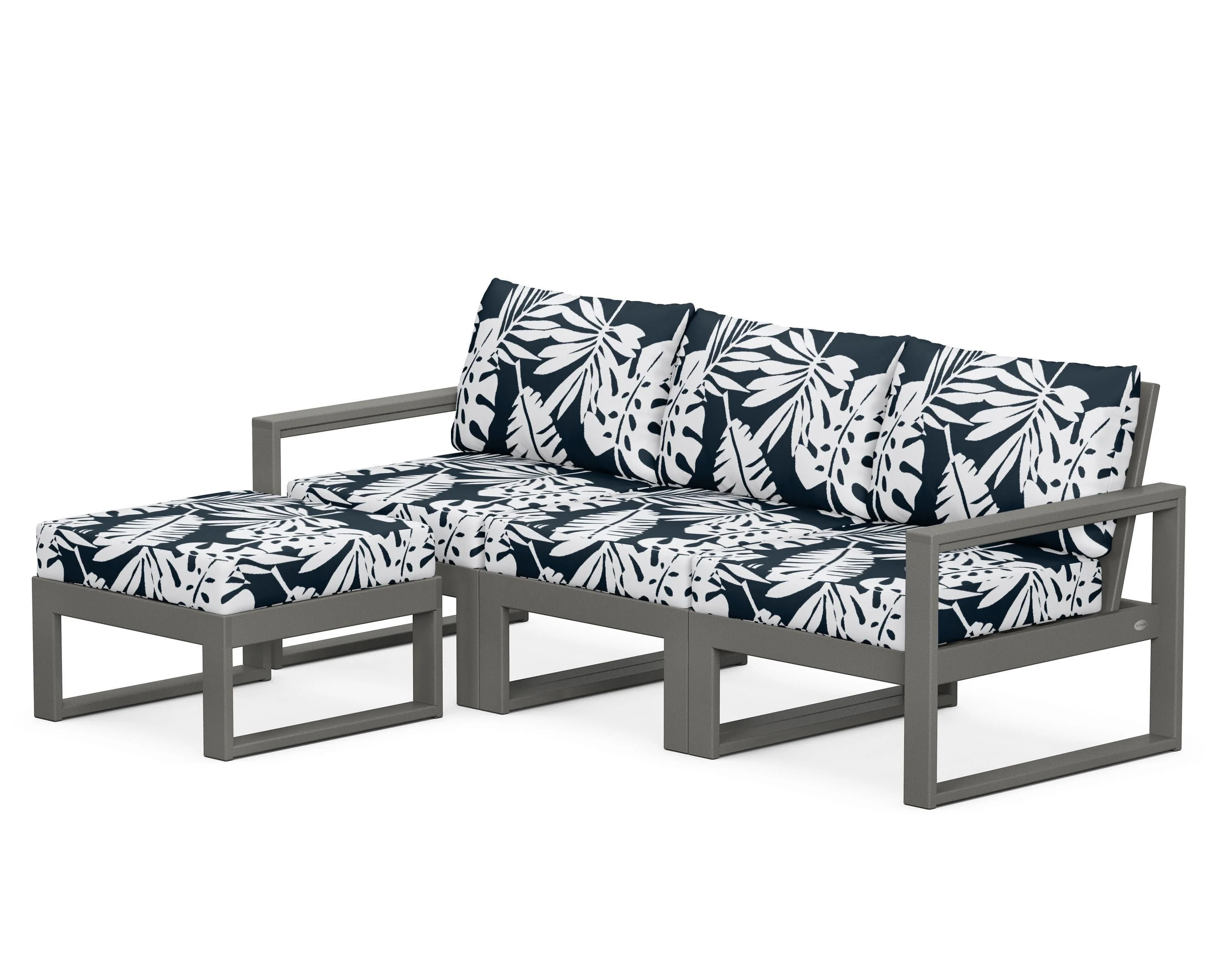 EDGE 4-Piece Modular Deep Seating Set with Ottoman - Image 104
