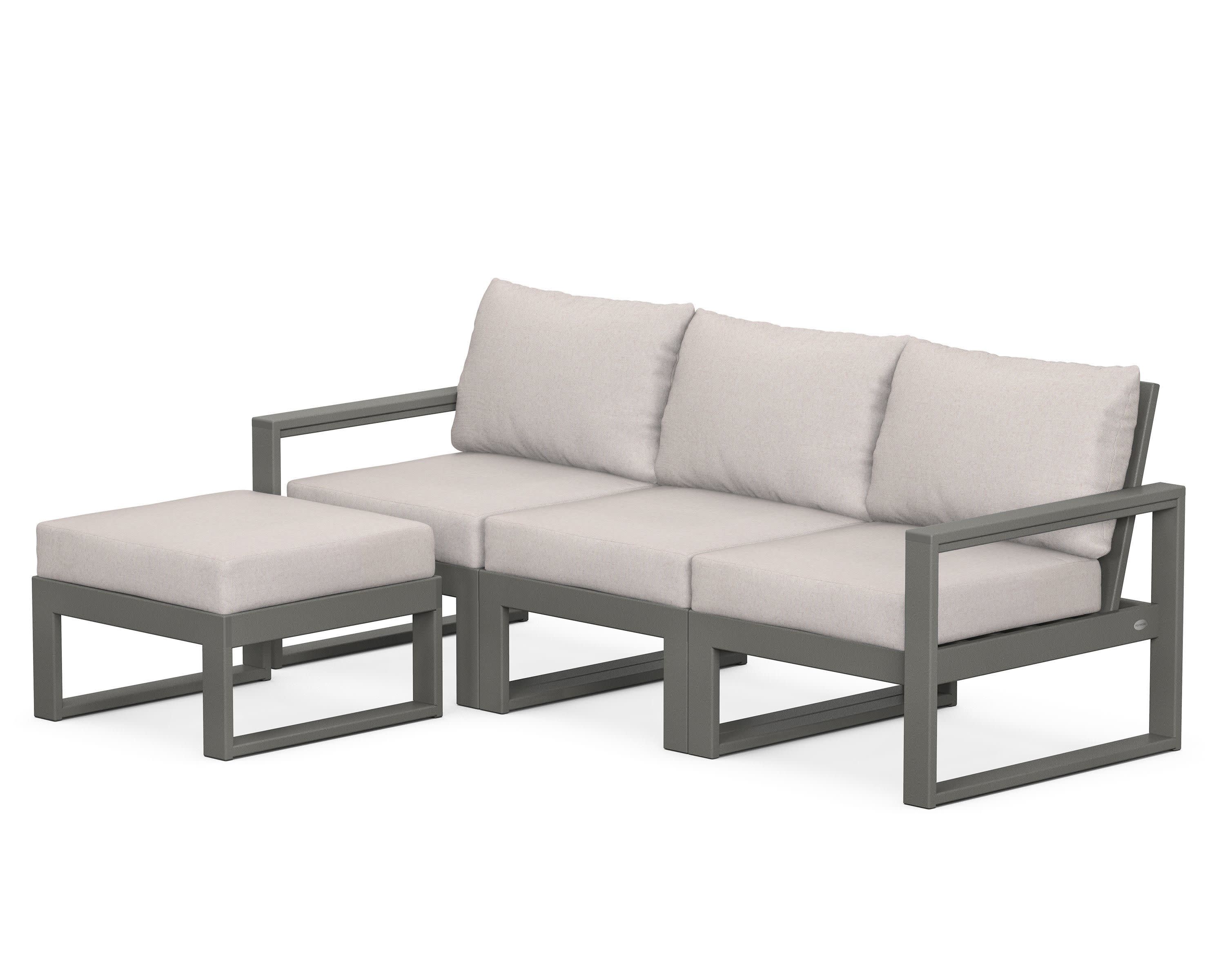 EDGE 4-Piece Modular Deep Seating Set with Ottoman - Image 11
