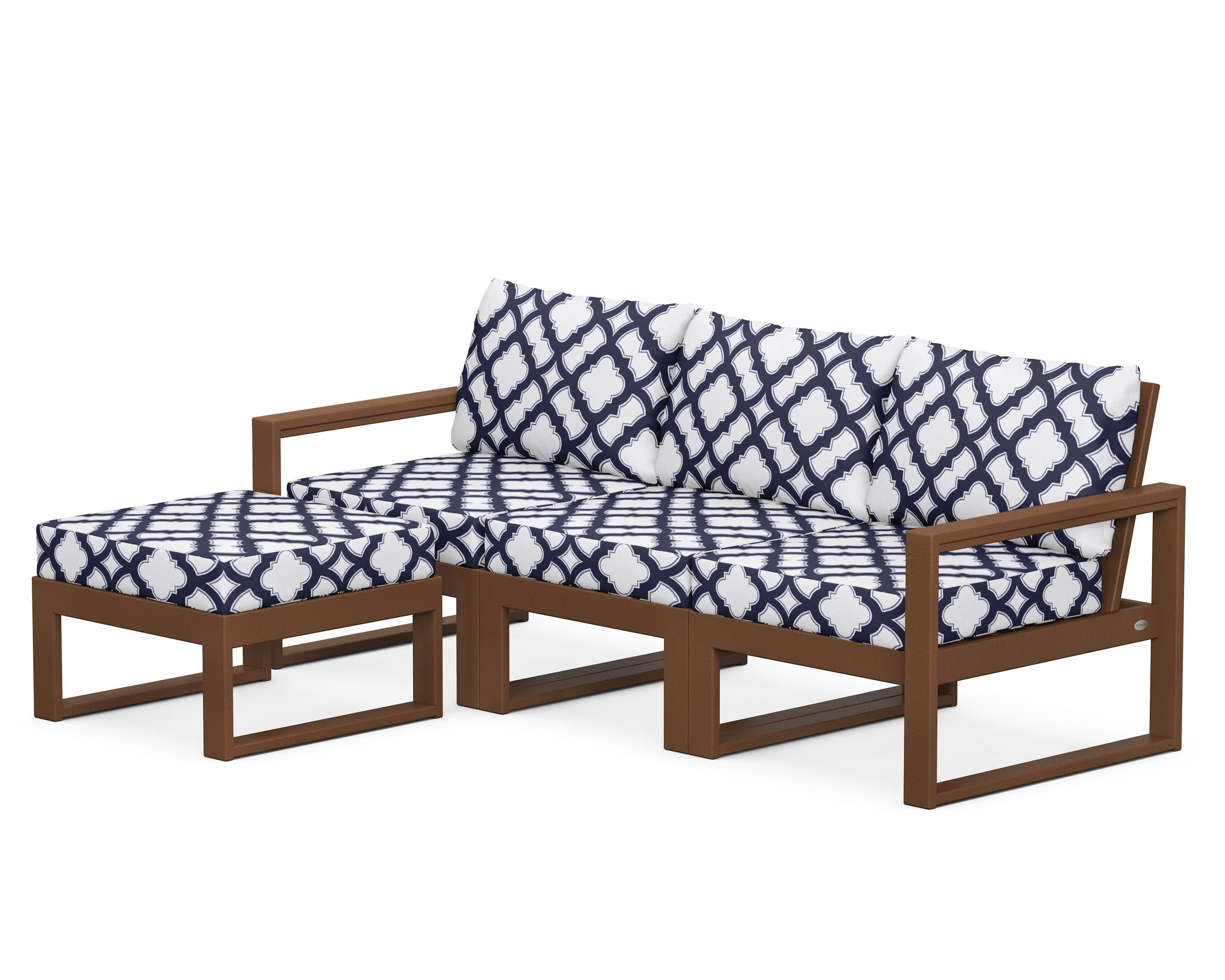 EDGE 4-Piece Modular Deep Seating Set with Ottoman - Image 119
