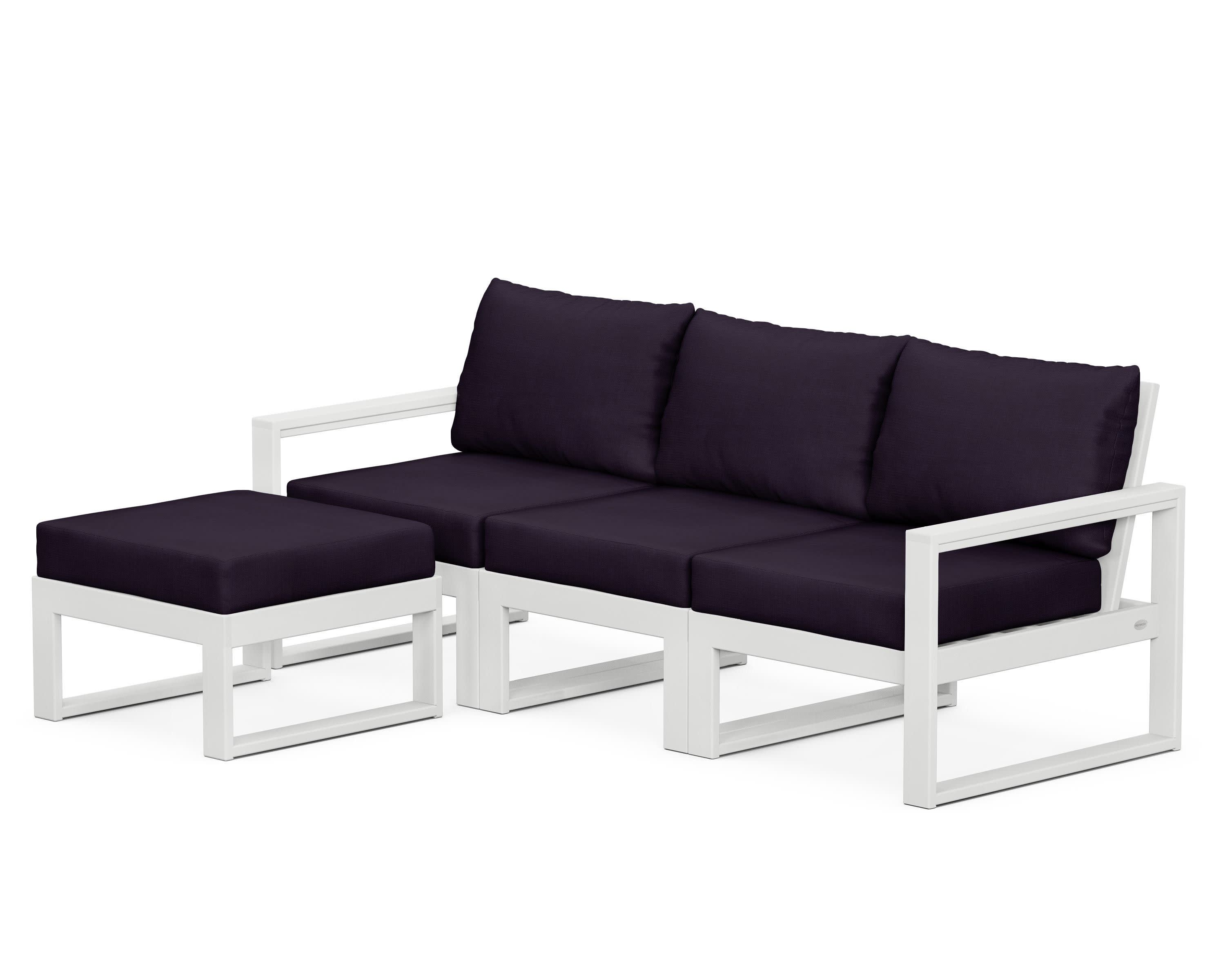 EDGE 4-Piece Modular Deep Seating Set with Ottoman - Image 12