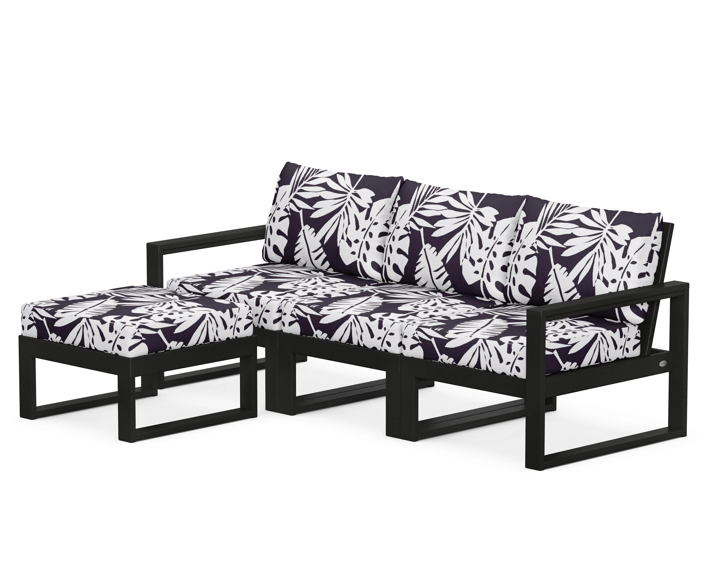 EDGE 4-Piece Modular Deep Seating Set with Ottoman - Image 124