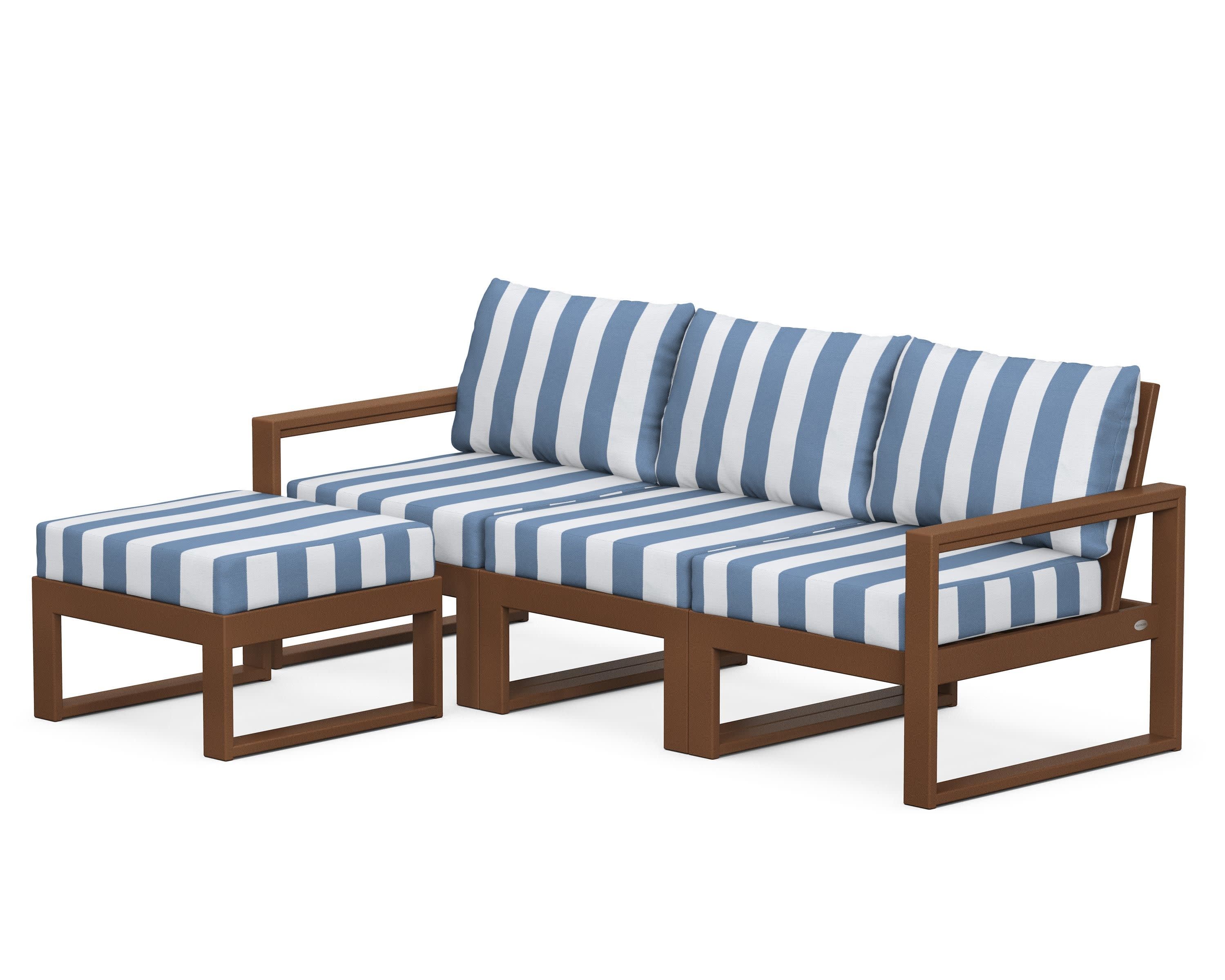 EDGE 4-Piece Modular Deep Seating Set with Ottoman - Image 13